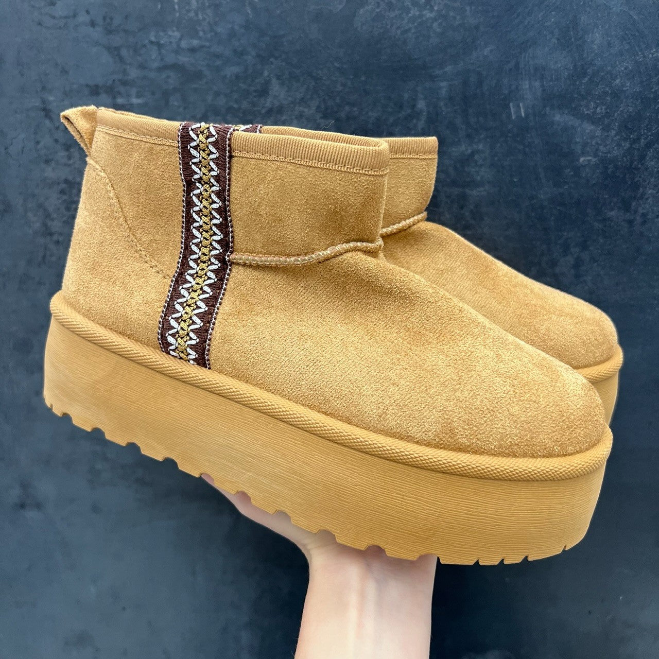 STIVALETTI MORITZ CAMEL