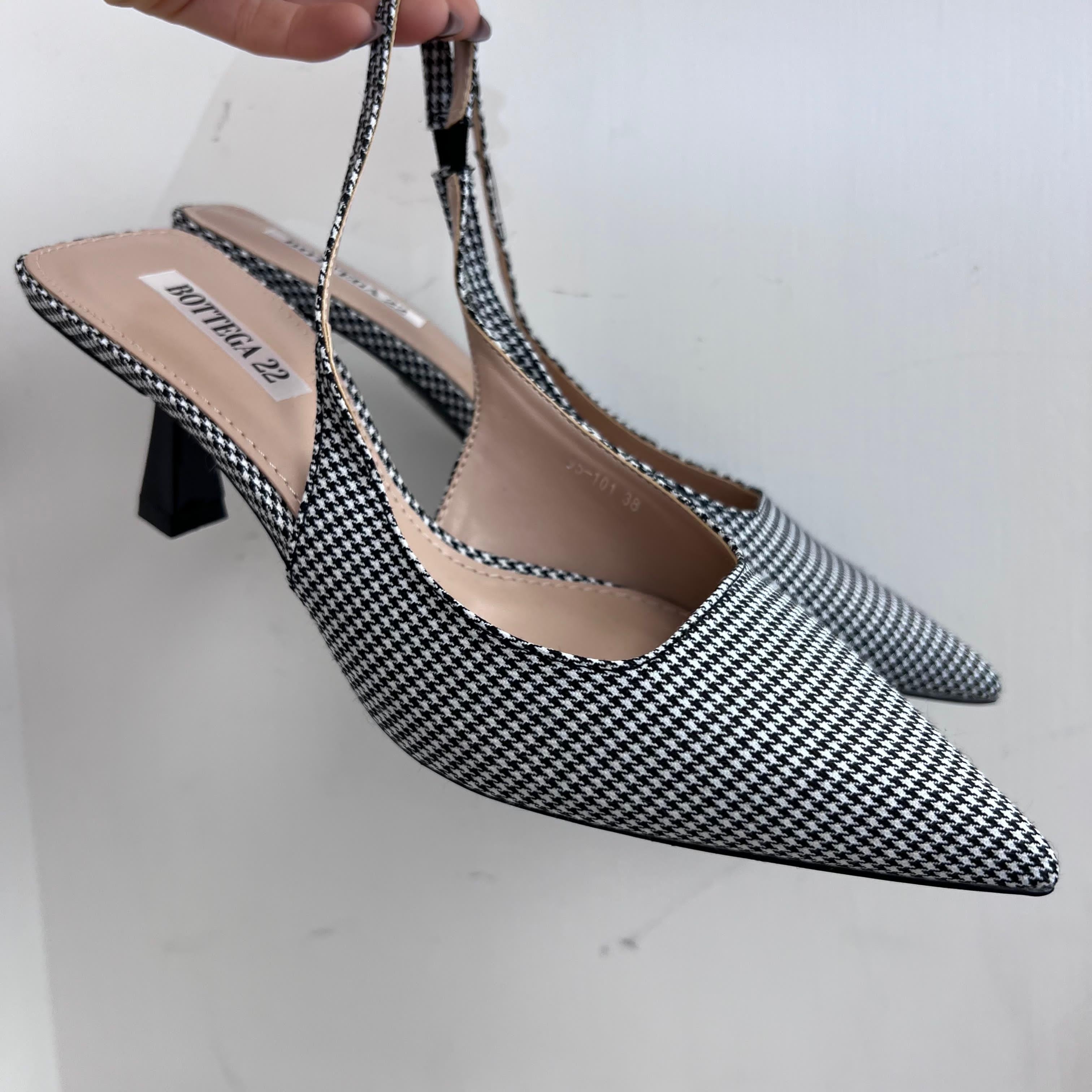 DèCOLLETè SERY PIED DE POULE