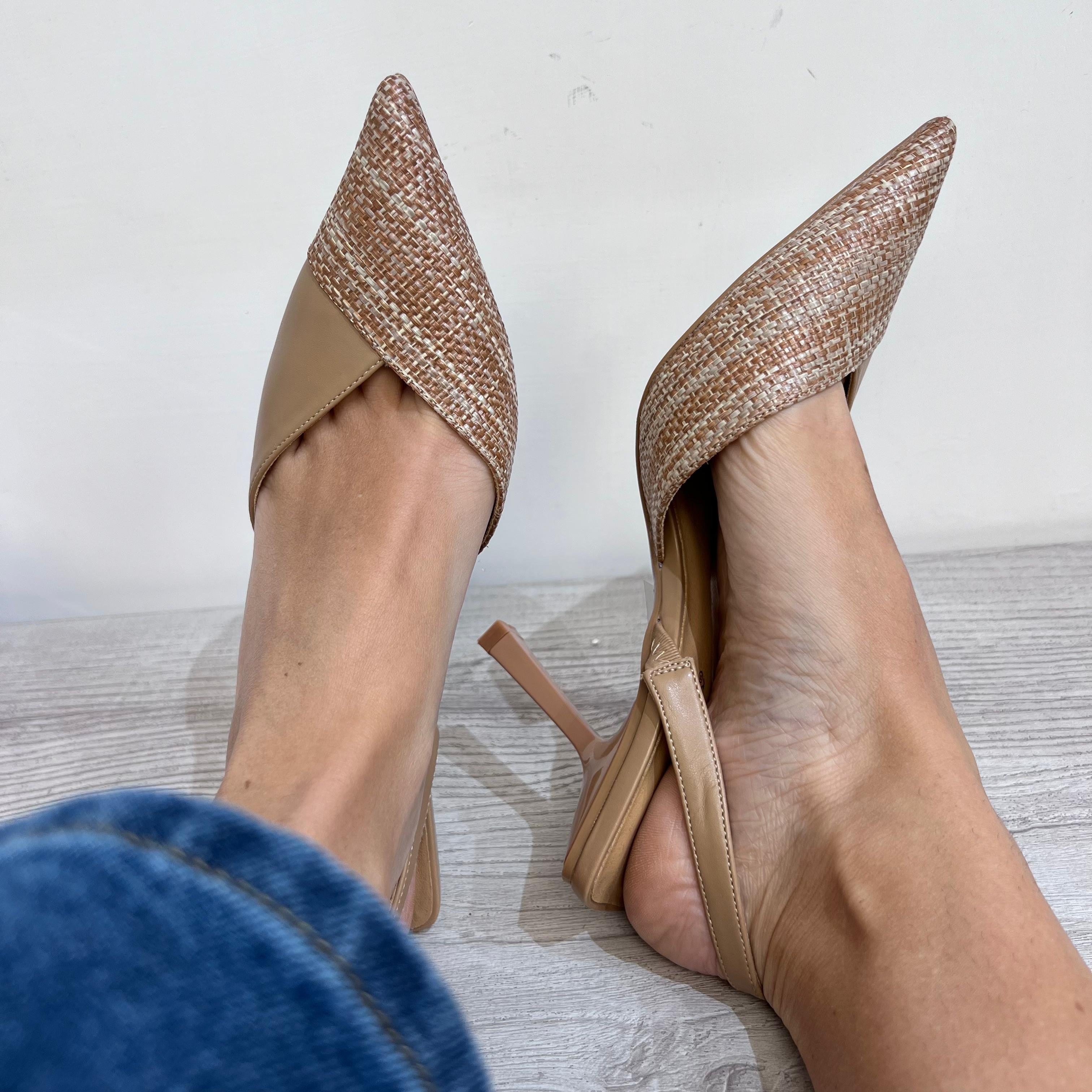 DèCOLLETè GLOSSY CAMEL