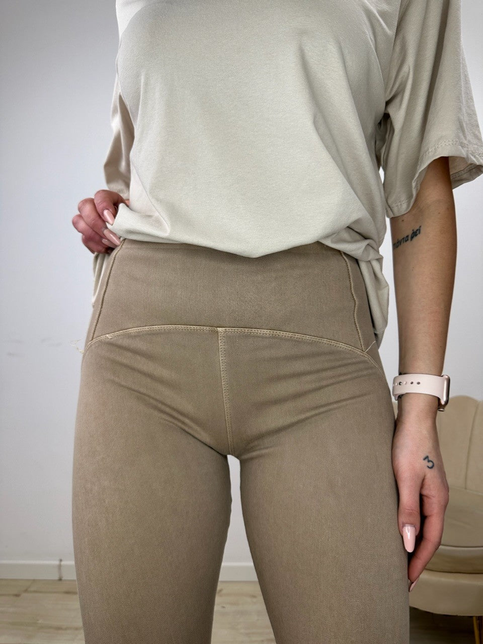 LEGGINGS LEMY CAMEL