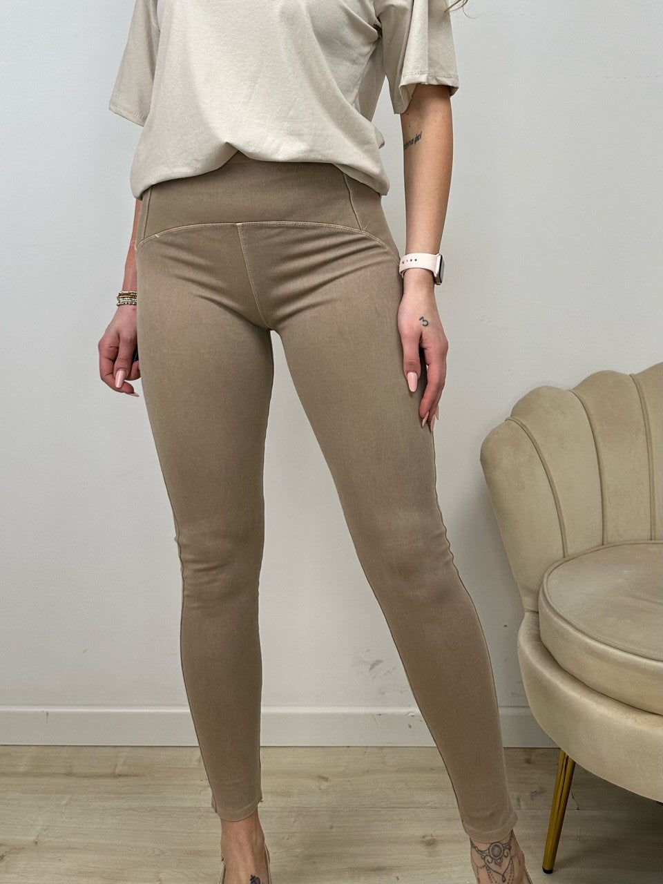 LEGGINGS LEMY CAMEL