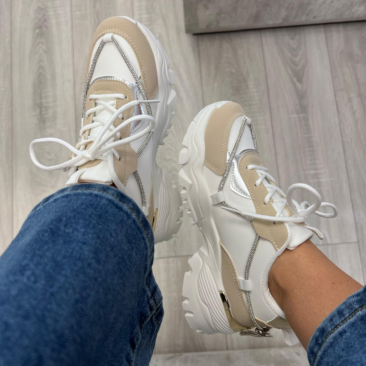 SNEAKERS KLARY BEIGE