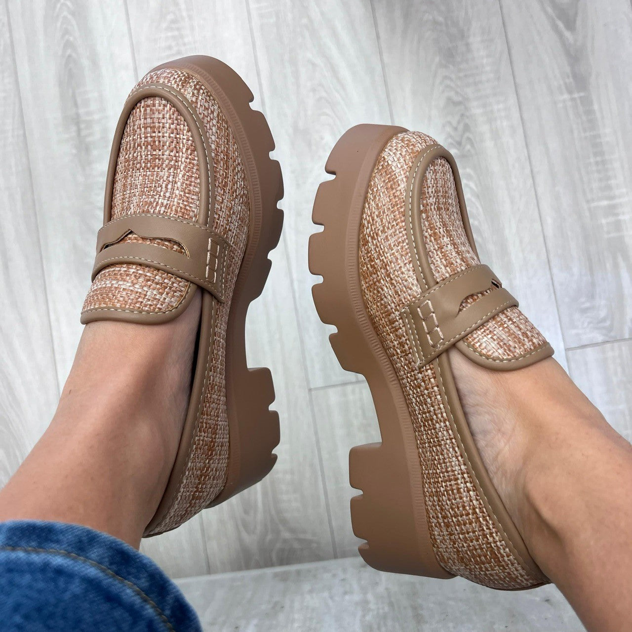 MOCASSINI FARIM CAMEL