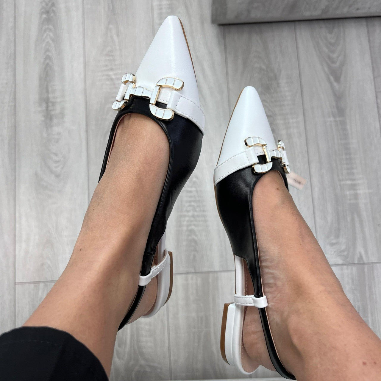 SLINGBACK CARLA NERO