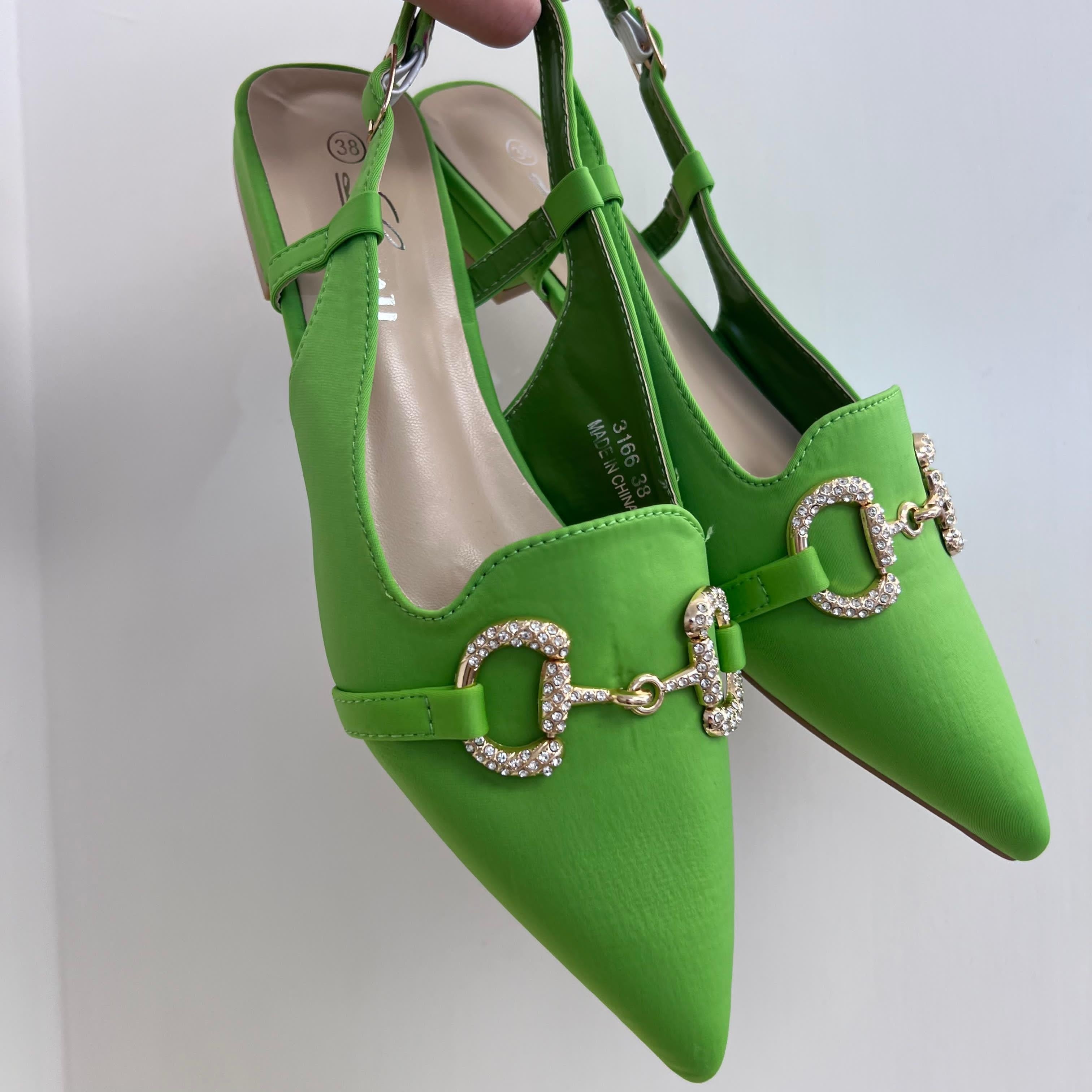 SLINGBACK KRISTIN VERDE