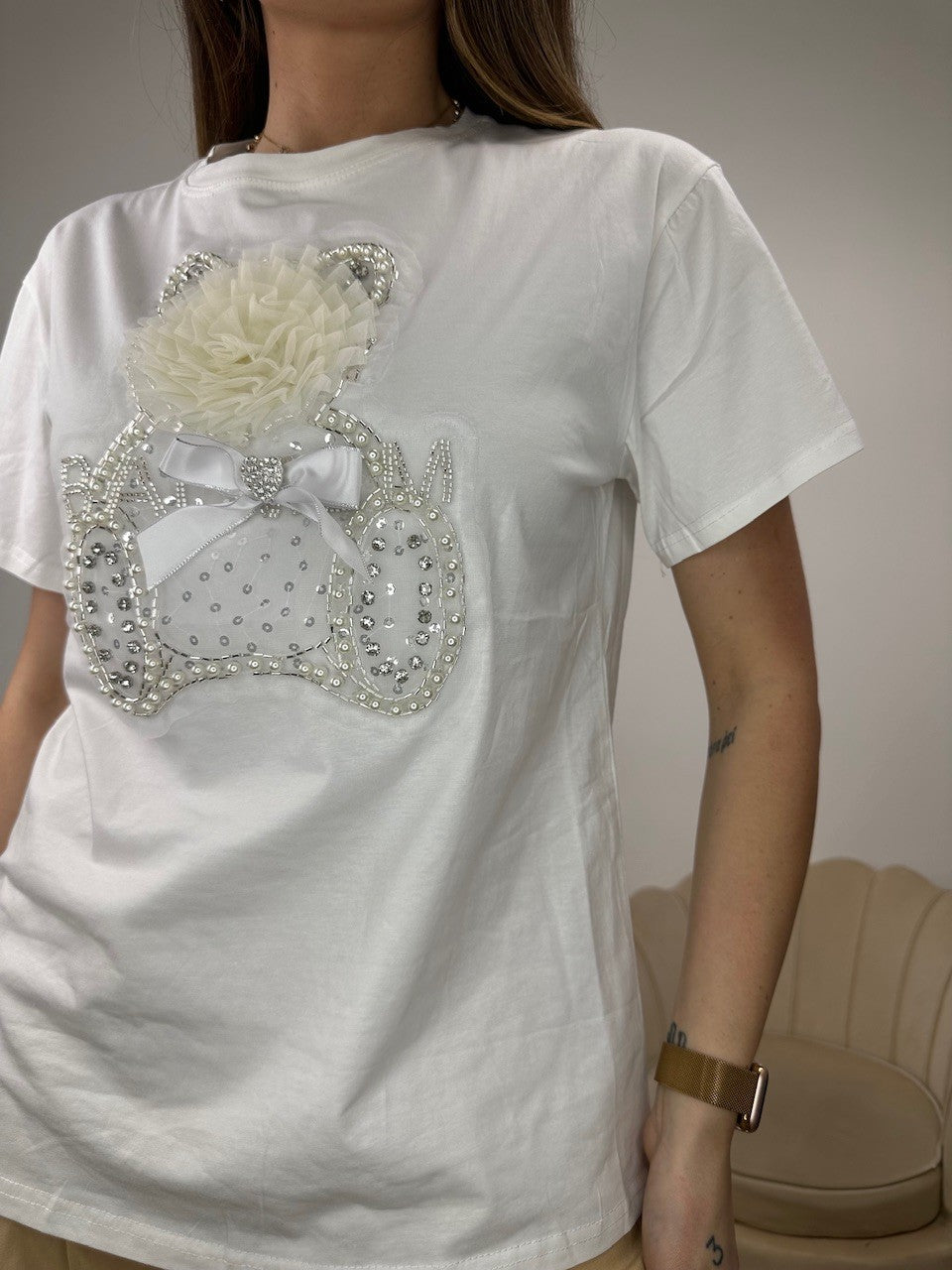 T-SHIRT GIMMY BIANCA