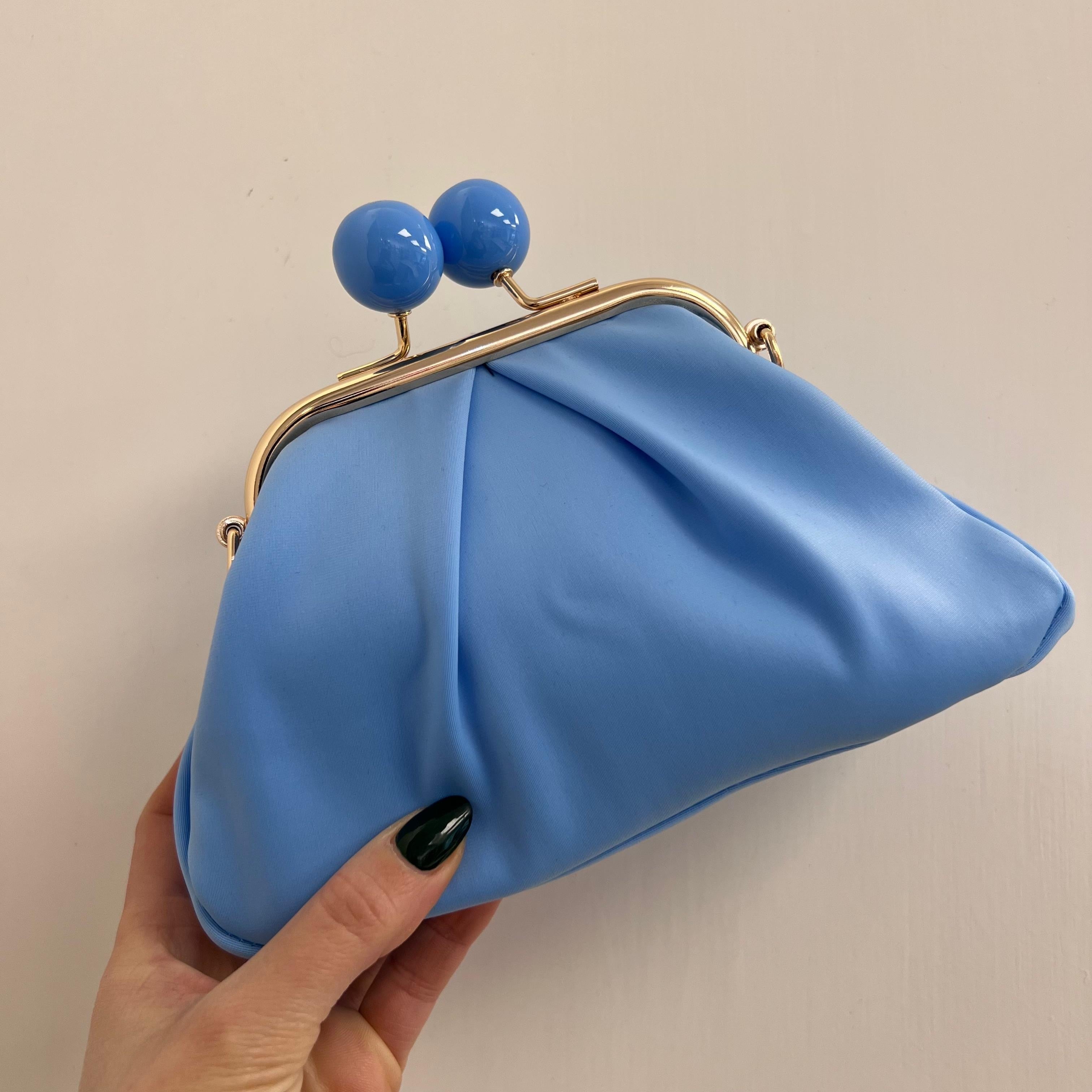 POCHETTE MINI REBECCA AZZURRA