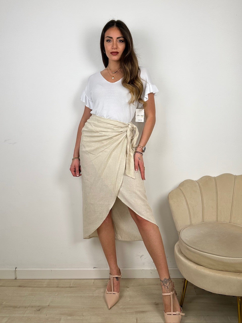 GONNA TESSIA LUMINA BEIGE