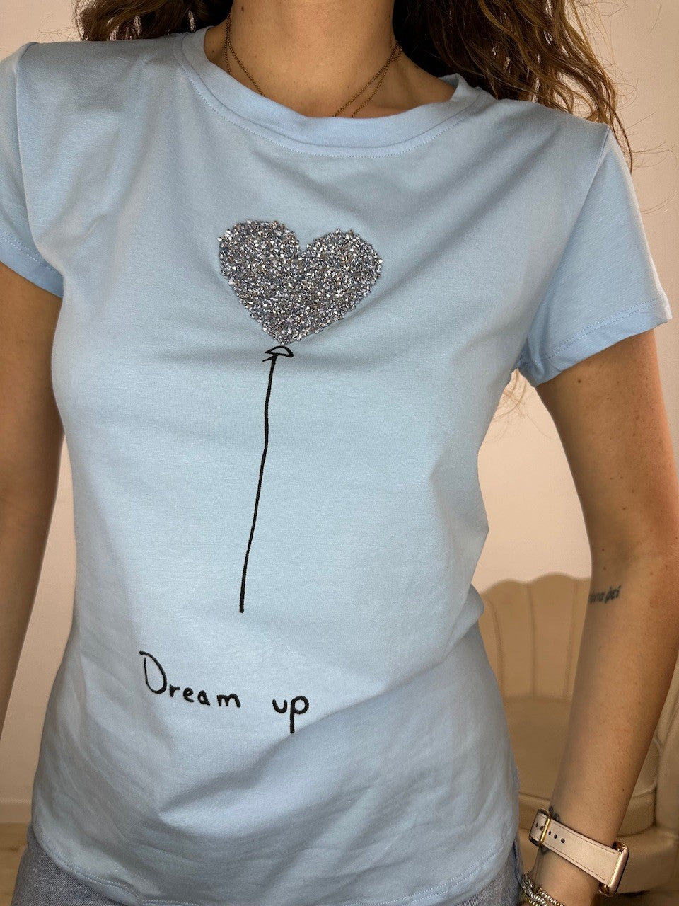 T-SHIRT DREAM UP AZZURRA