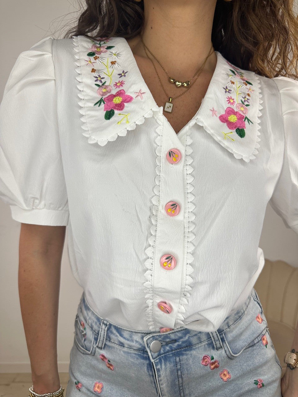 CAMICIA DILETTA BIANCA