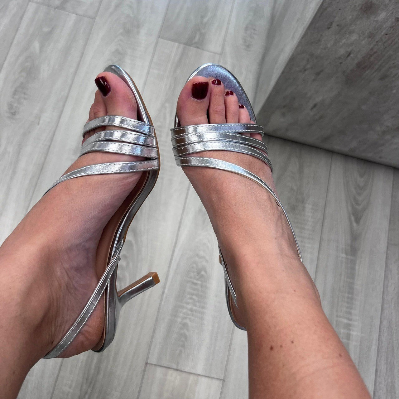 SANDALI VERONIKA ARGENTO