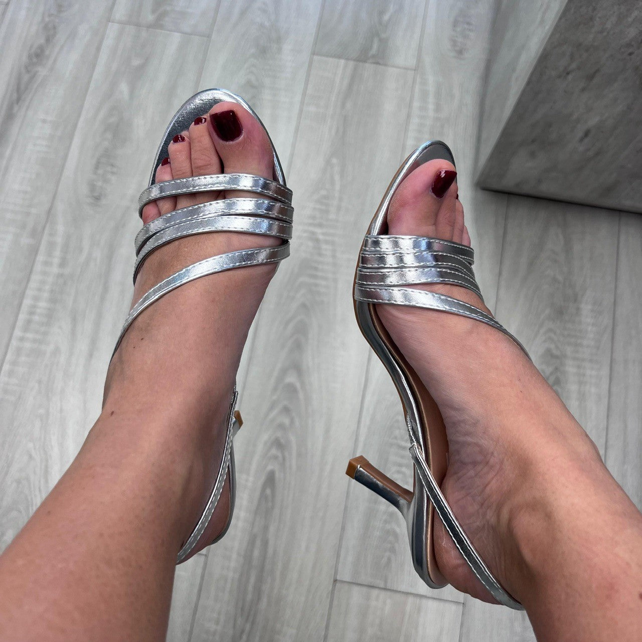 SANDALI VERONIKA ARGENTO