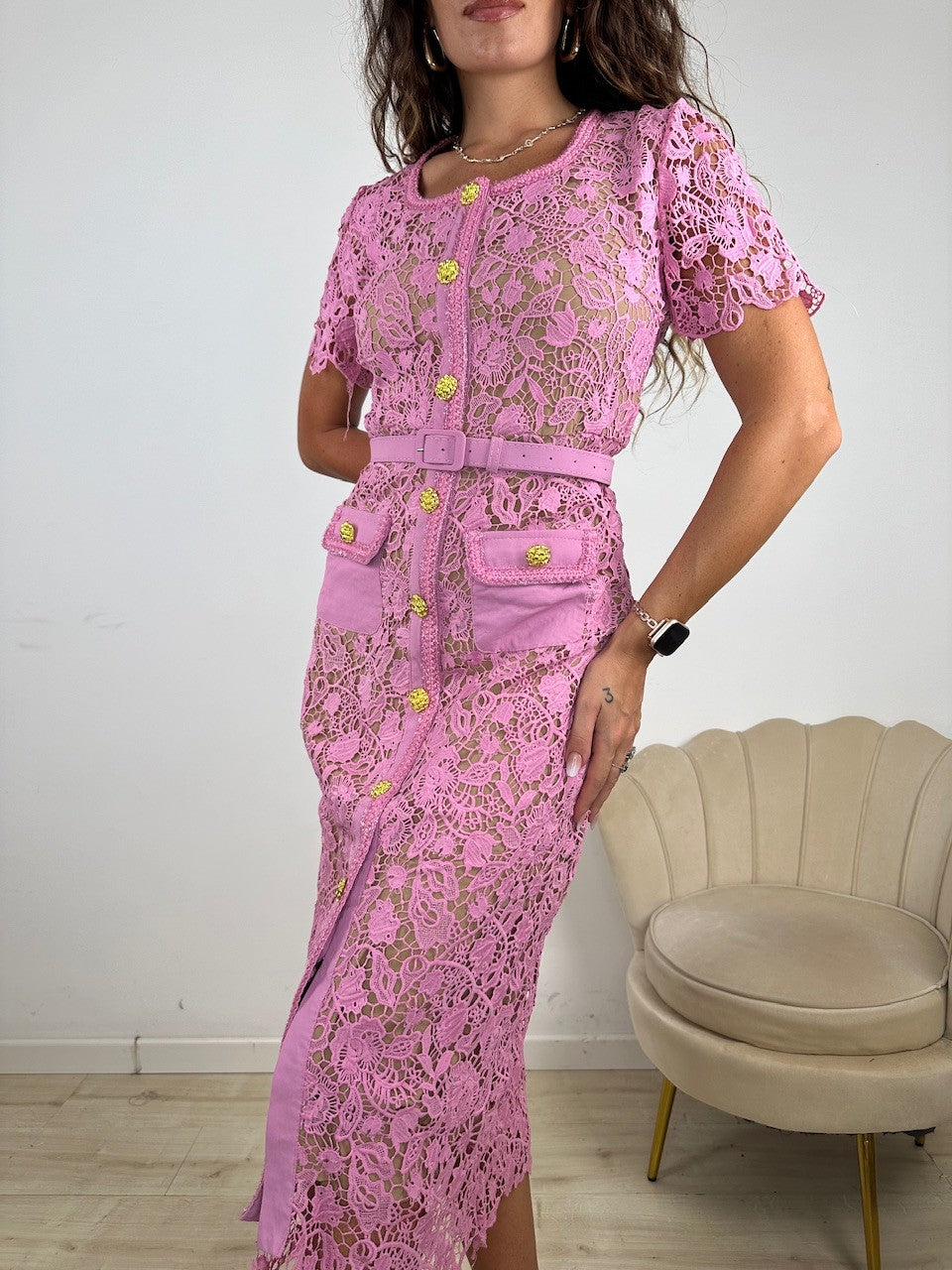 DRESS LUXURY VALERIA ROSA