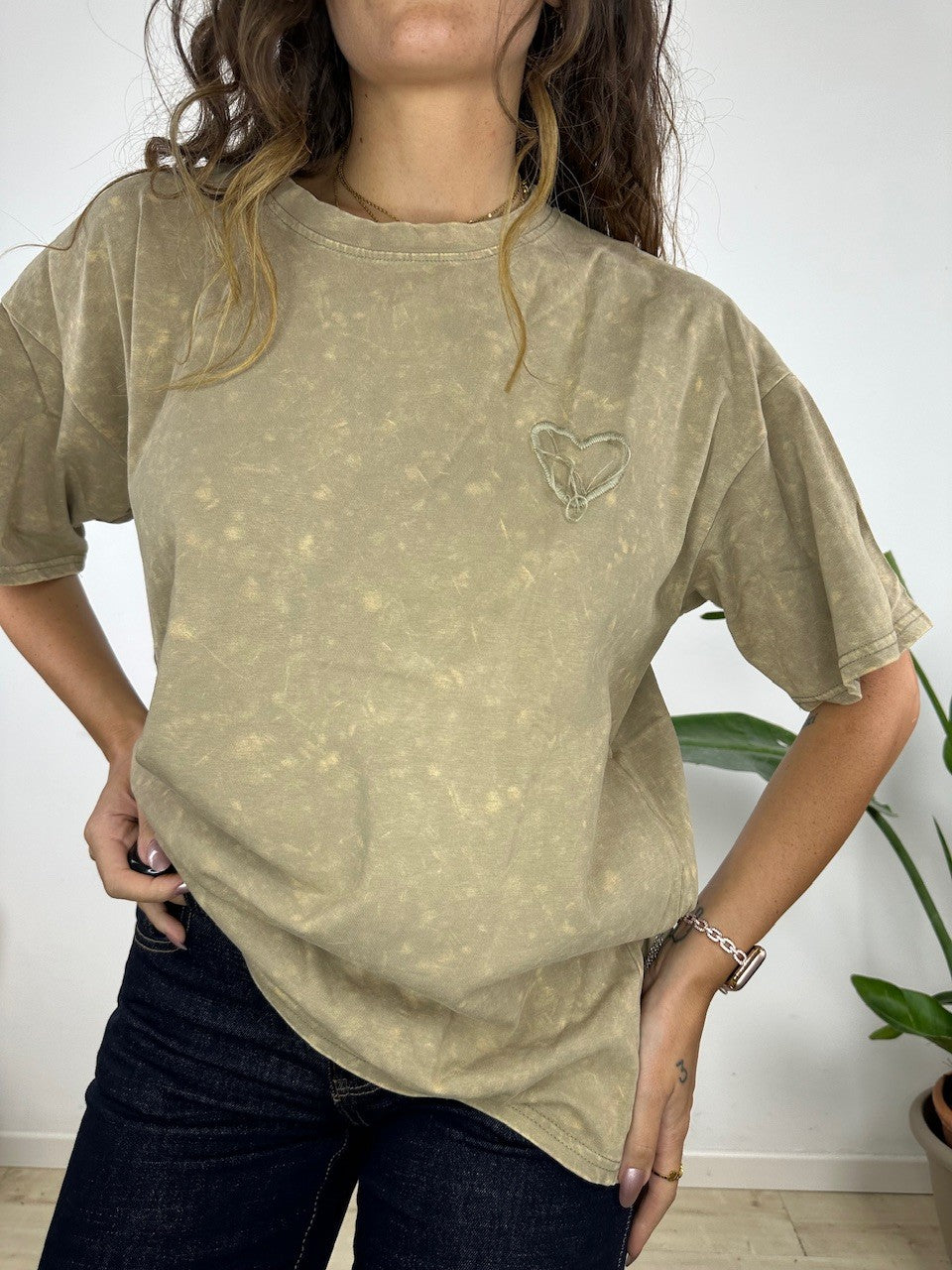 T-SHIRT KLAU BEIGE