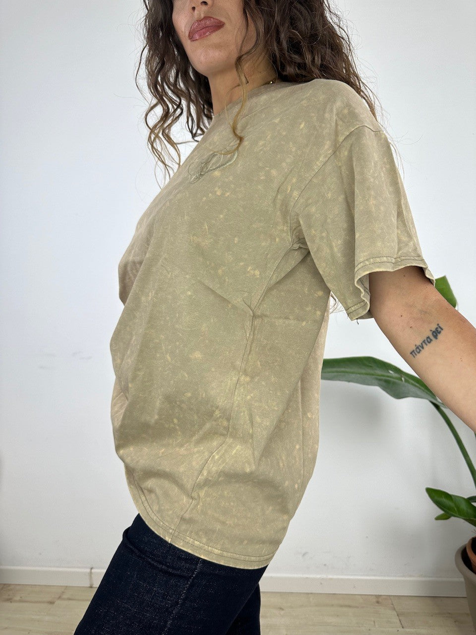 T-SHIRT KLAU BEIGE