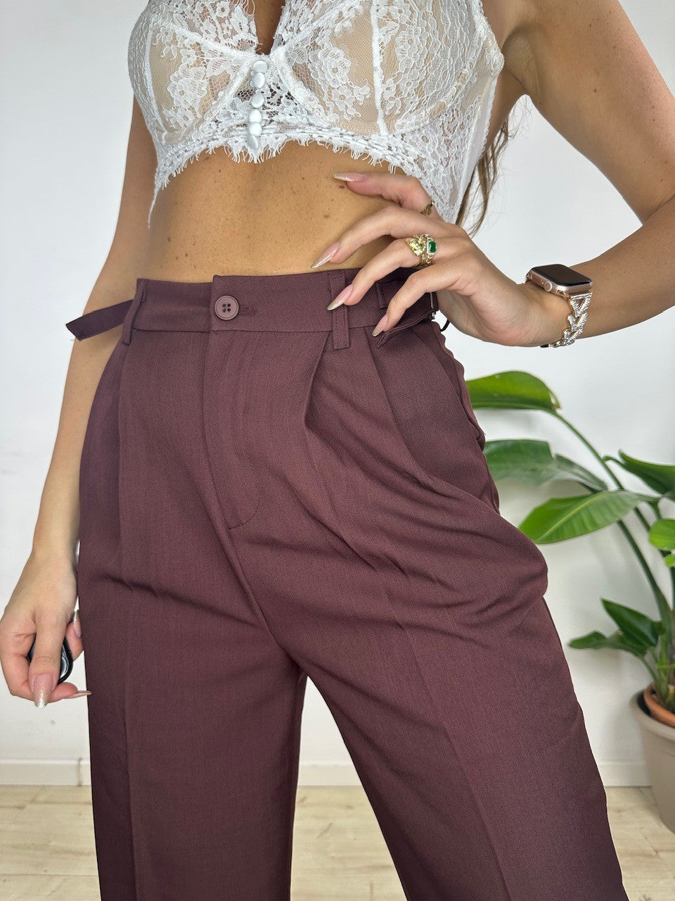 PANTALONI KILL BORDEAUX