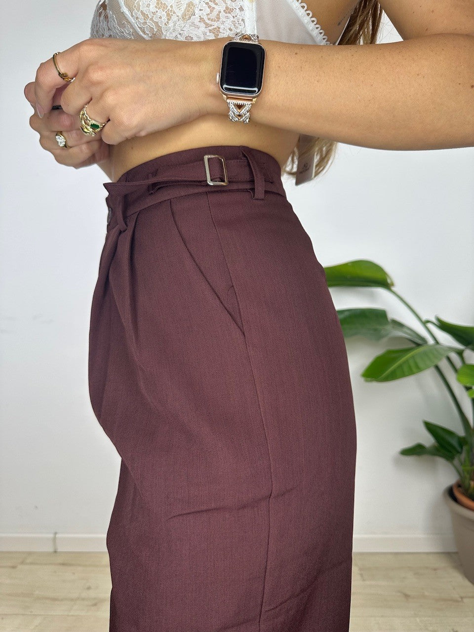 PANTALONI KILL BORDEAUX
