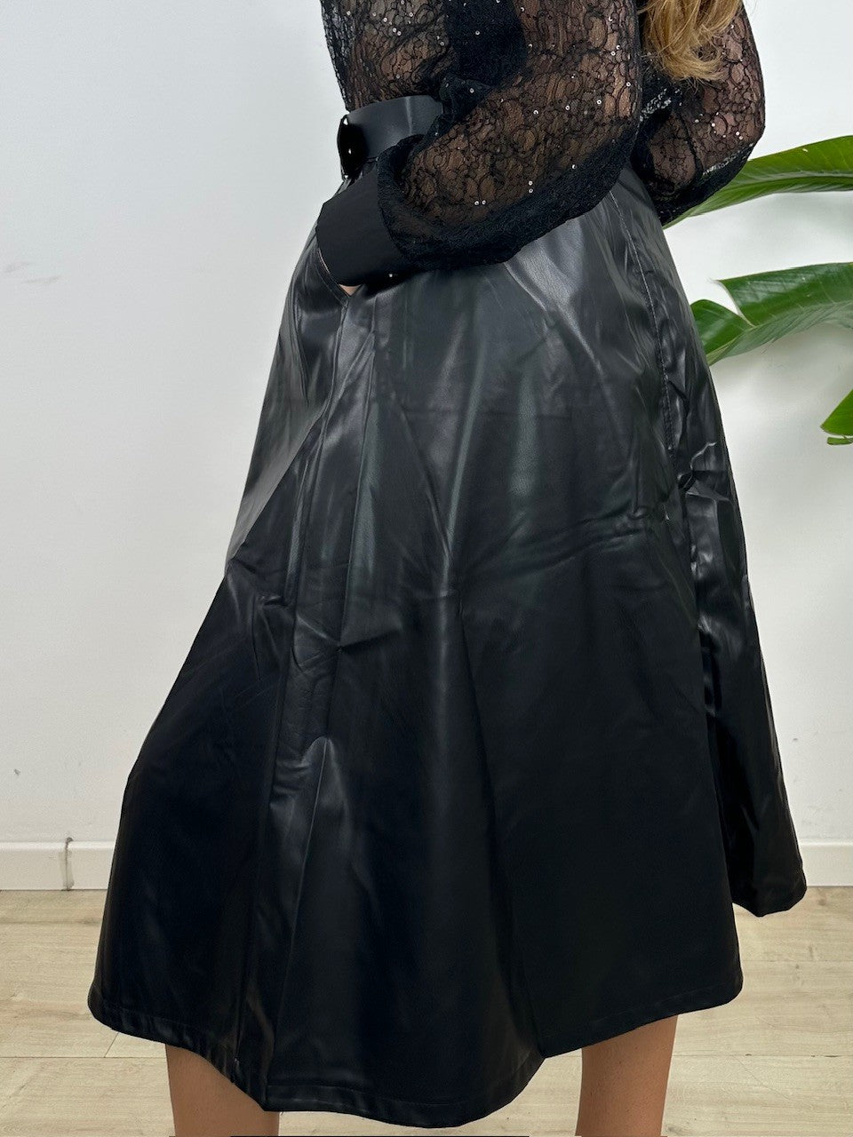 GONNA ECOPELLE KAMY NERA