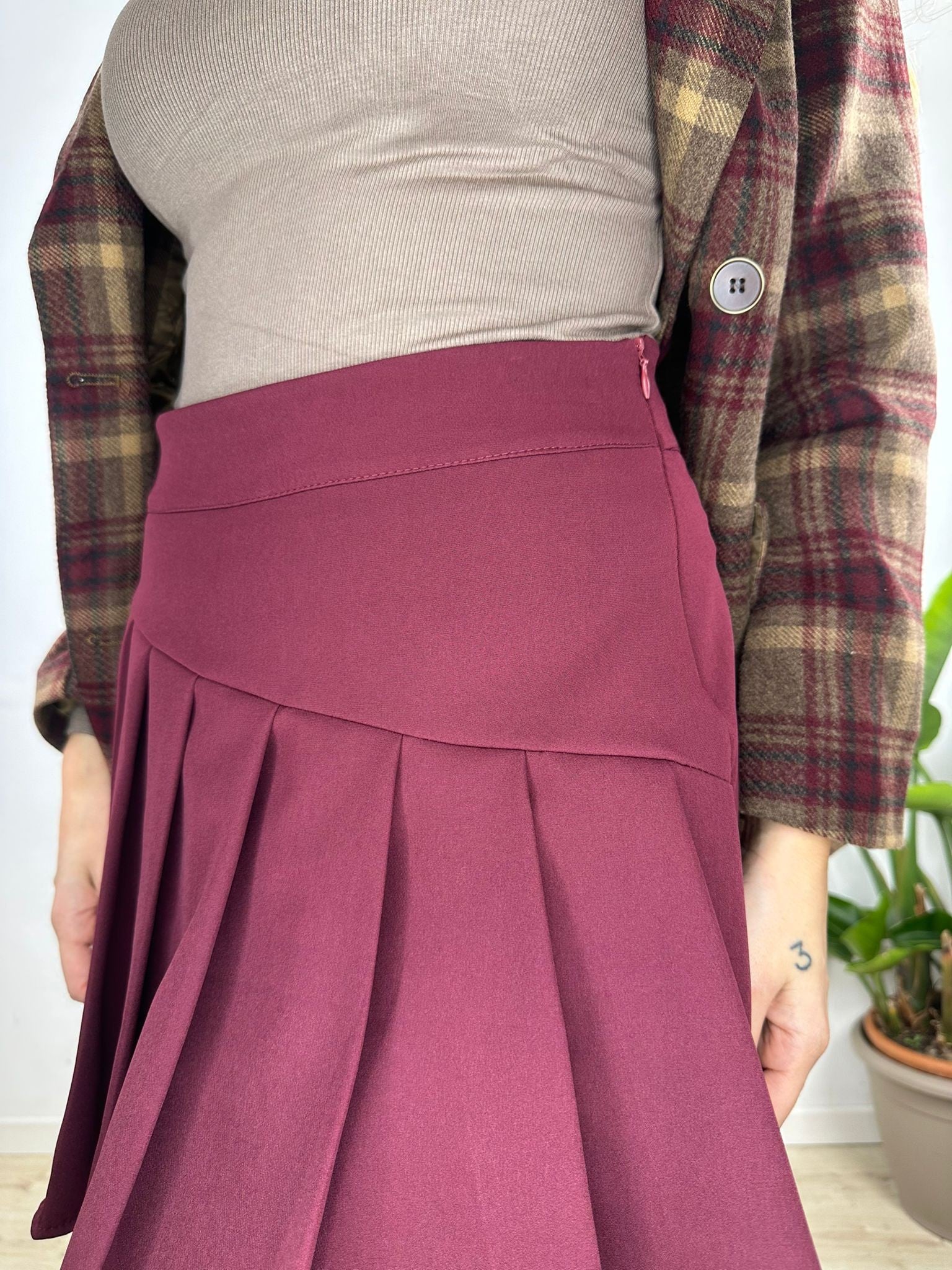 GONNA-SHORTS BORDEAUX