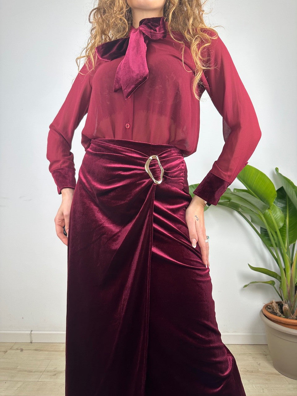 LONGUETTE CINIGLIA BORDEAUX