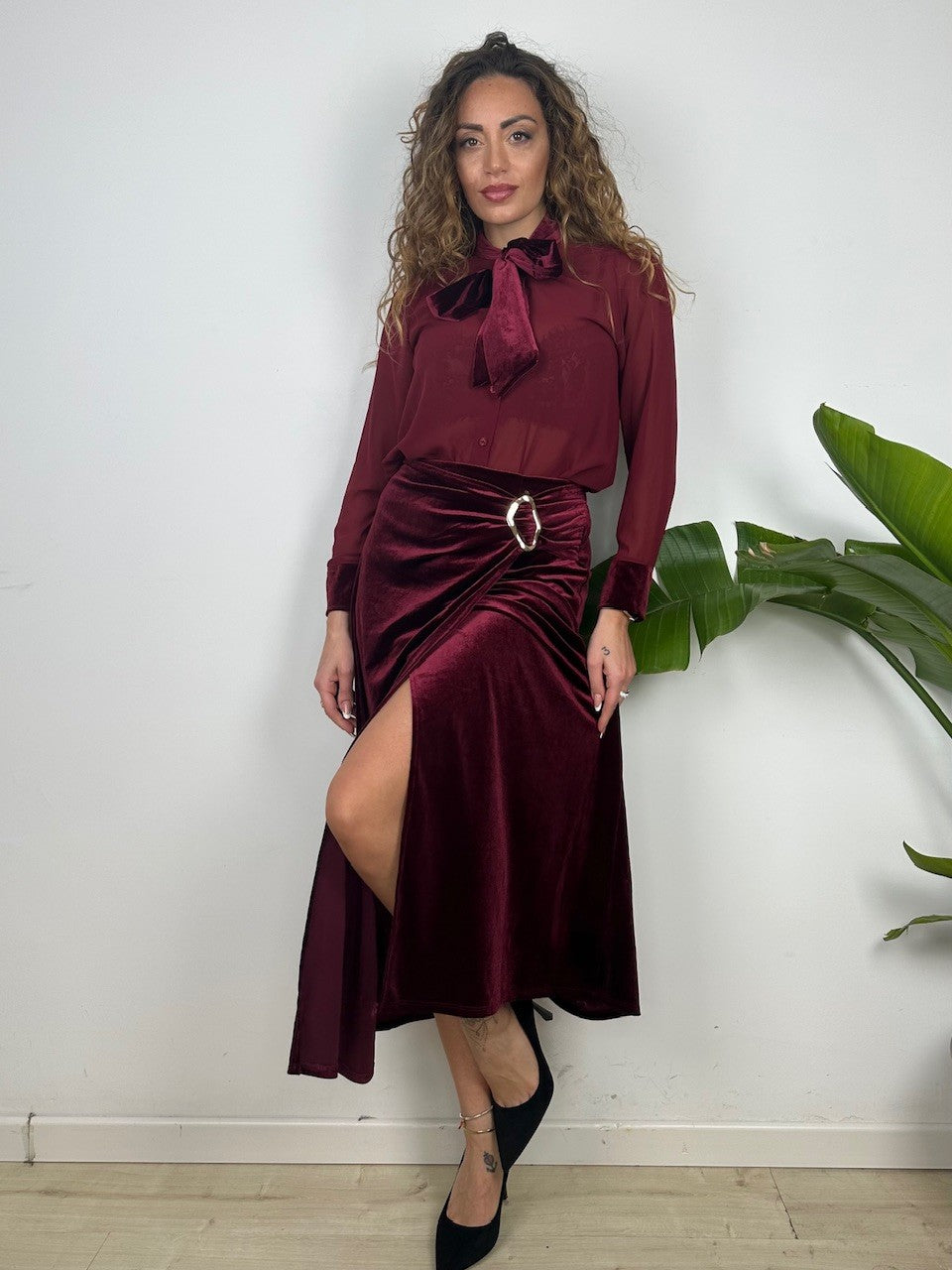 LONGUETTE CINIGLIA BORDEAUX