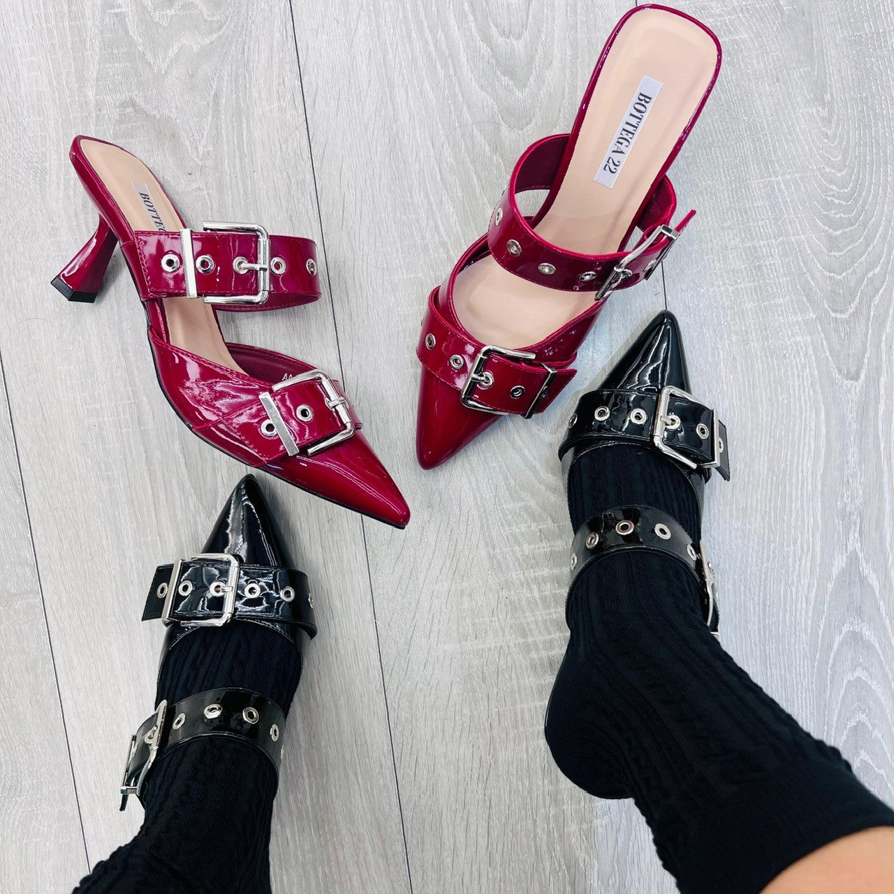 SABOT DèCOLLETè RELY NERO