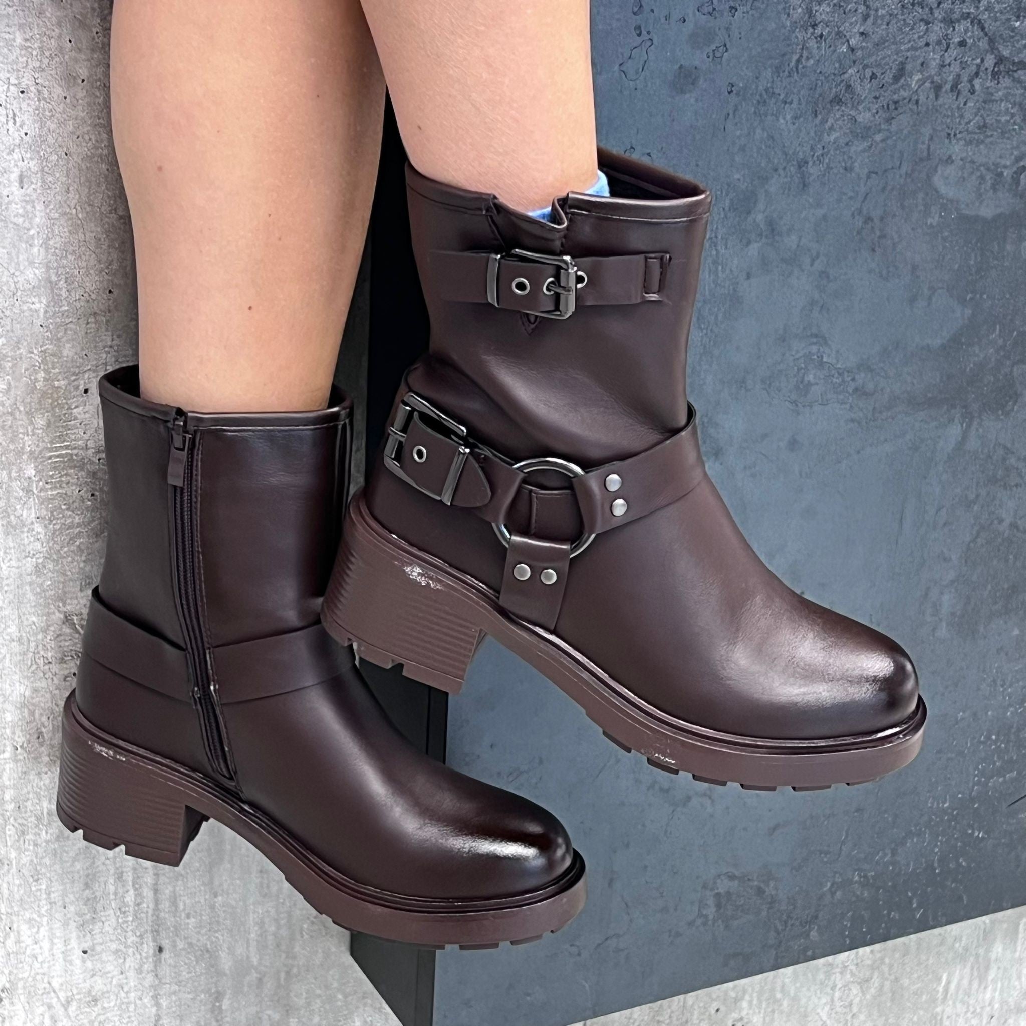 STIVALETTO KORA MARRONE