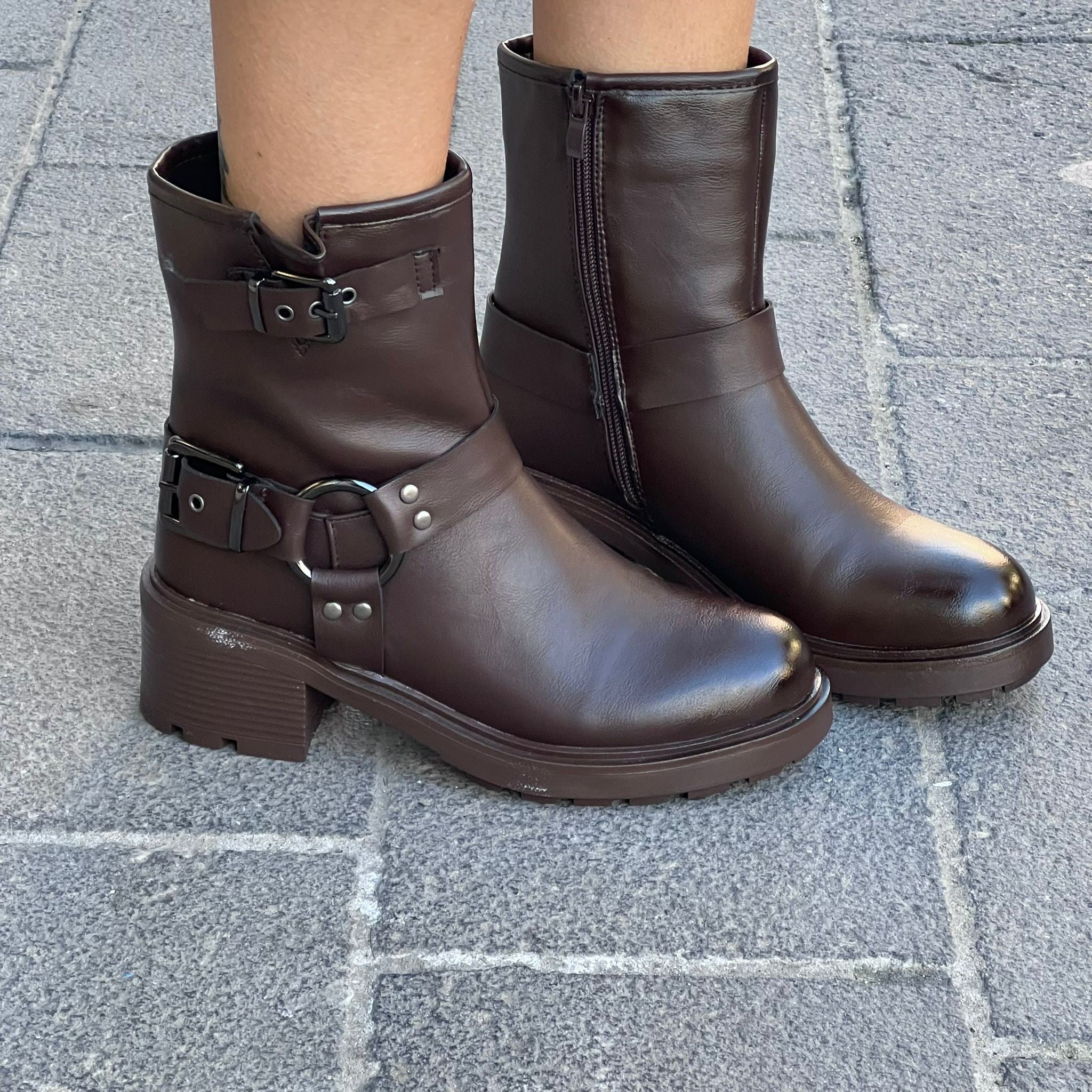 STIVALETTO KORA MARRONE