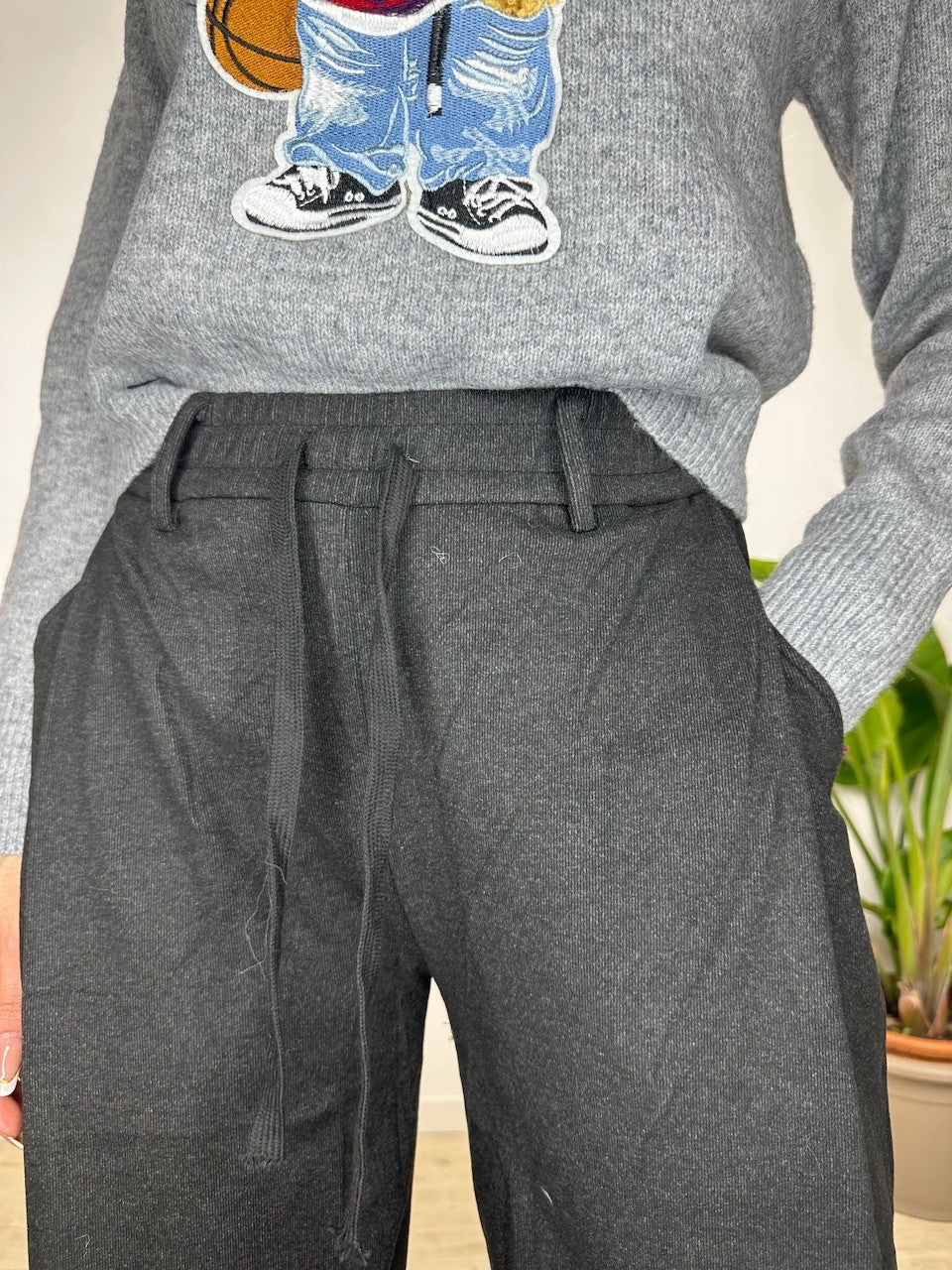 PANTALONI KLARA NERO