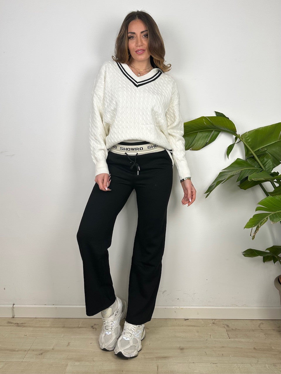 PANTALONI JOGGERS SPORT NERO