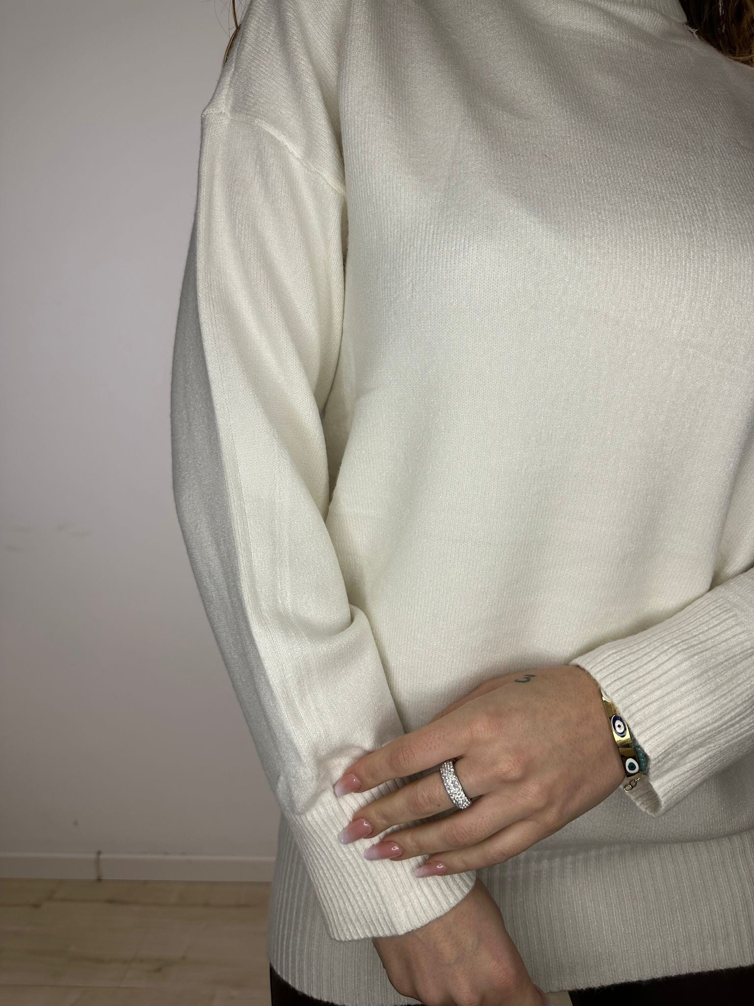 PULLOVER WINTER BIANCO