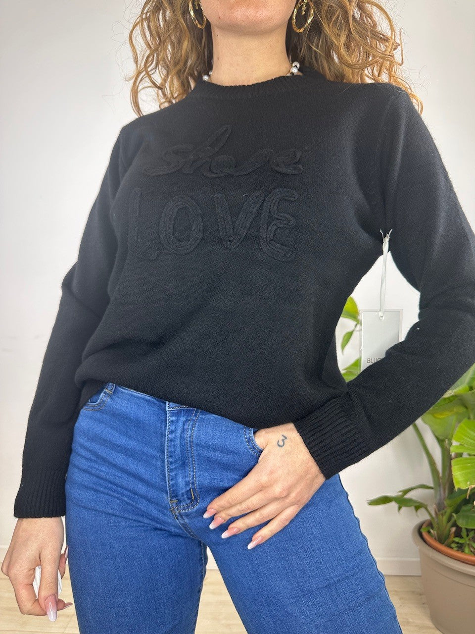 PULLOVER VALENTIN NERO