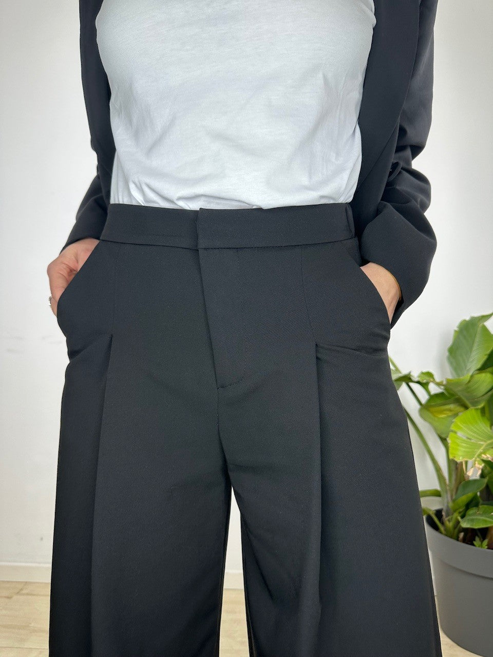 PANTALONI KATRIN LUMINA NERO