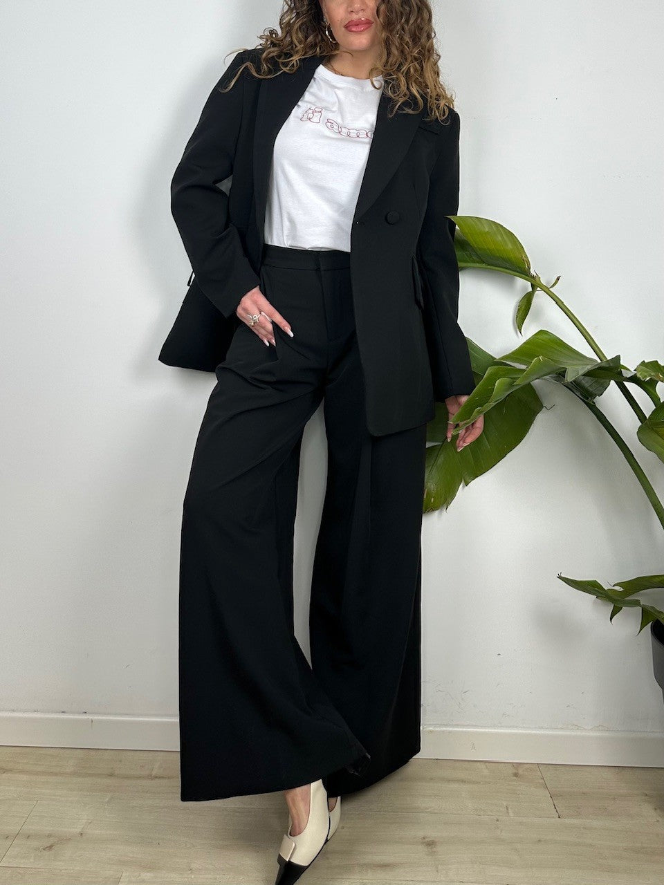 PANTALONI KATRIN LUMINA NERO