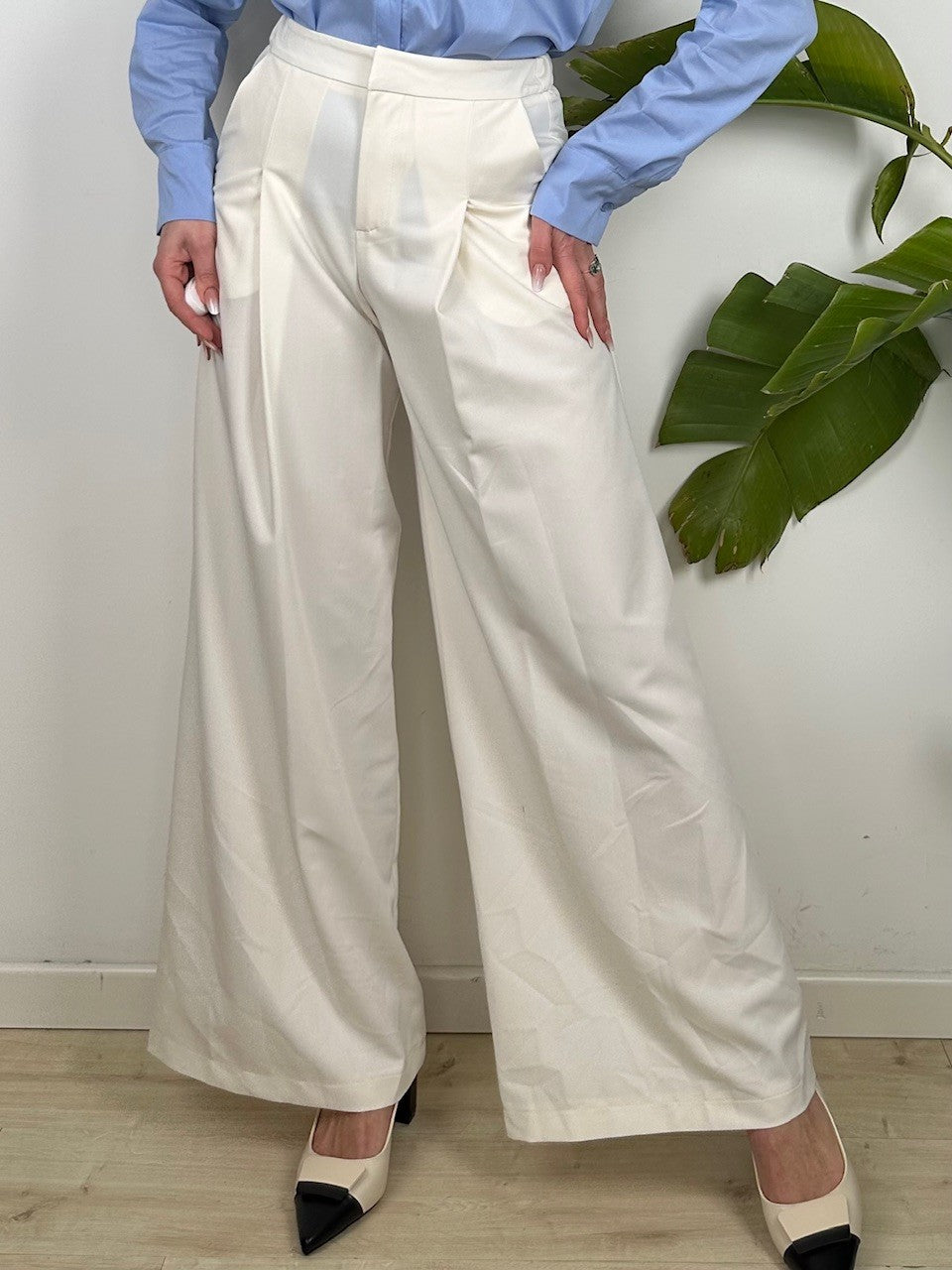 PANTALONI KATRIN LUMINA PANNA