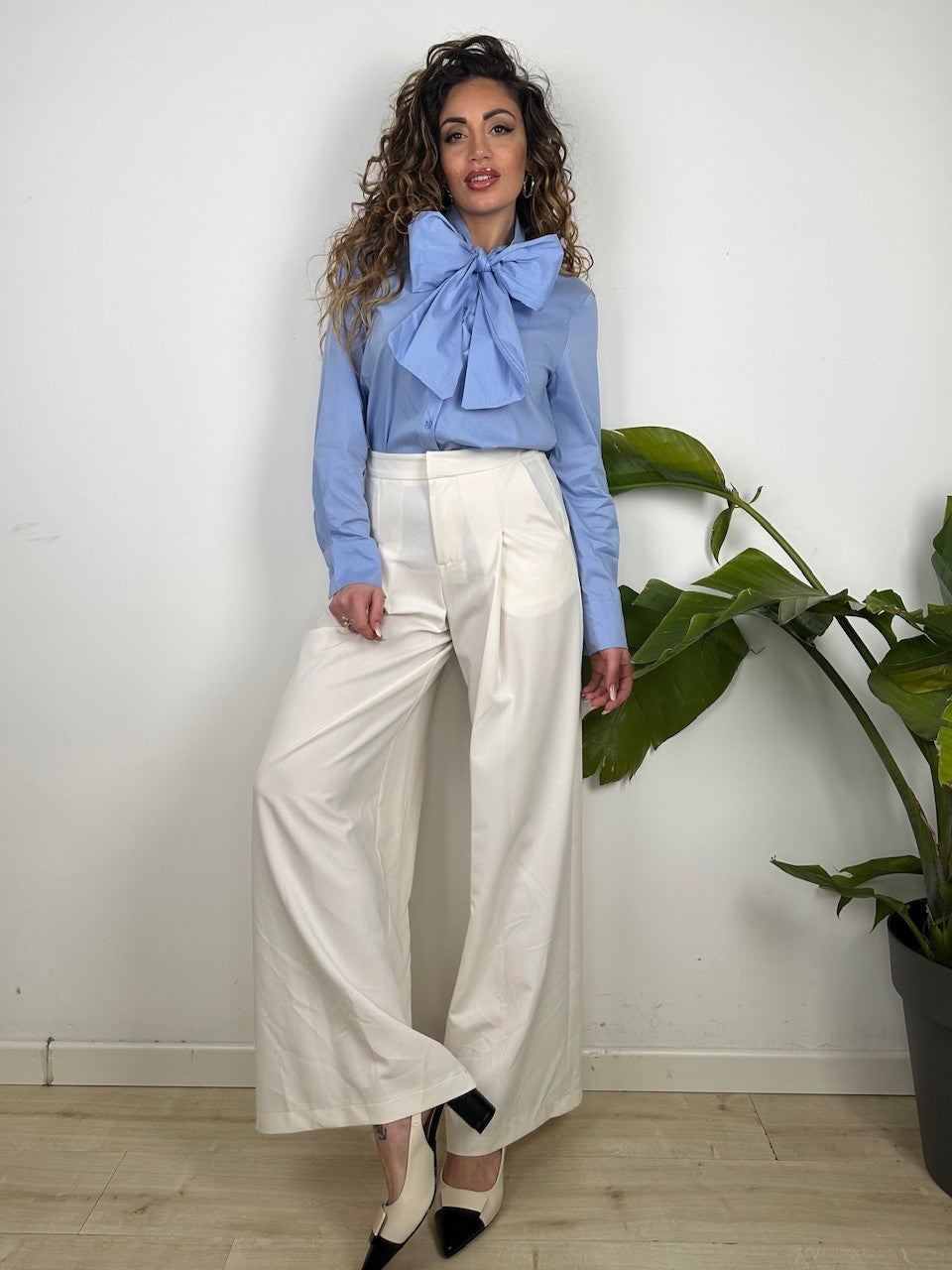 PANTALONI KATRIN LUMINA PANNA