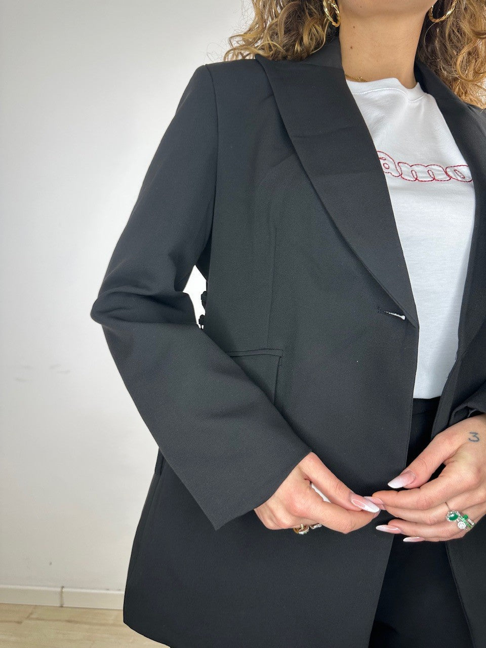 BLAZER KATRIN LUMINA NERO