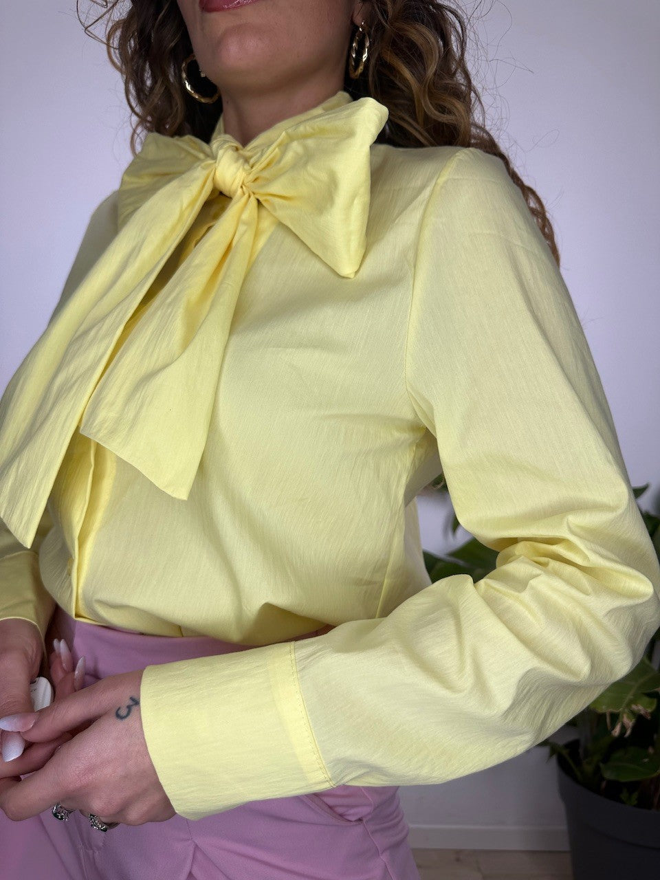 CAMICIA LUISELLA GIALLA