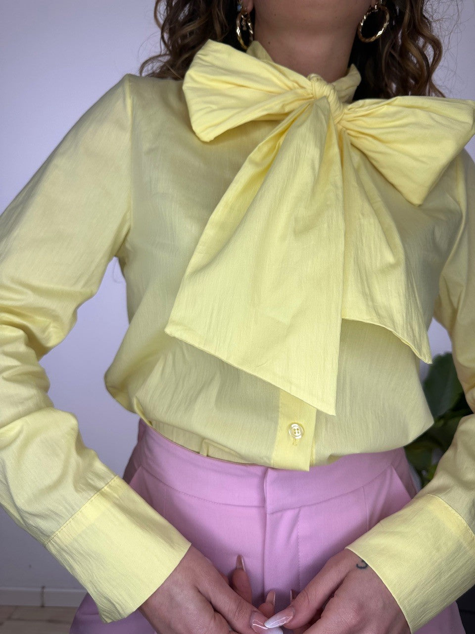 CAMICIA LUISELLA GIALLA