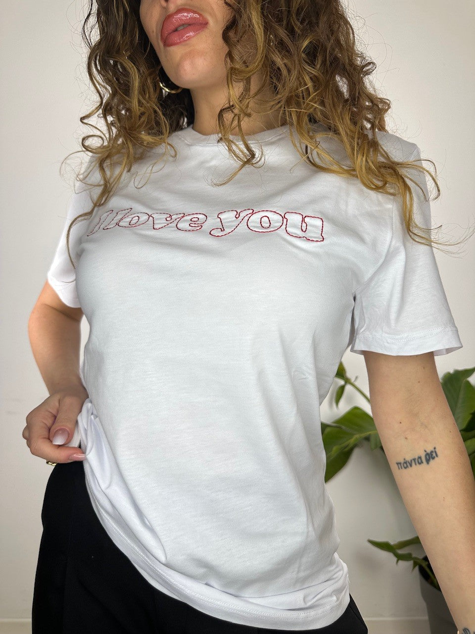 T-SHIRT I LOVE YOU LUMINA