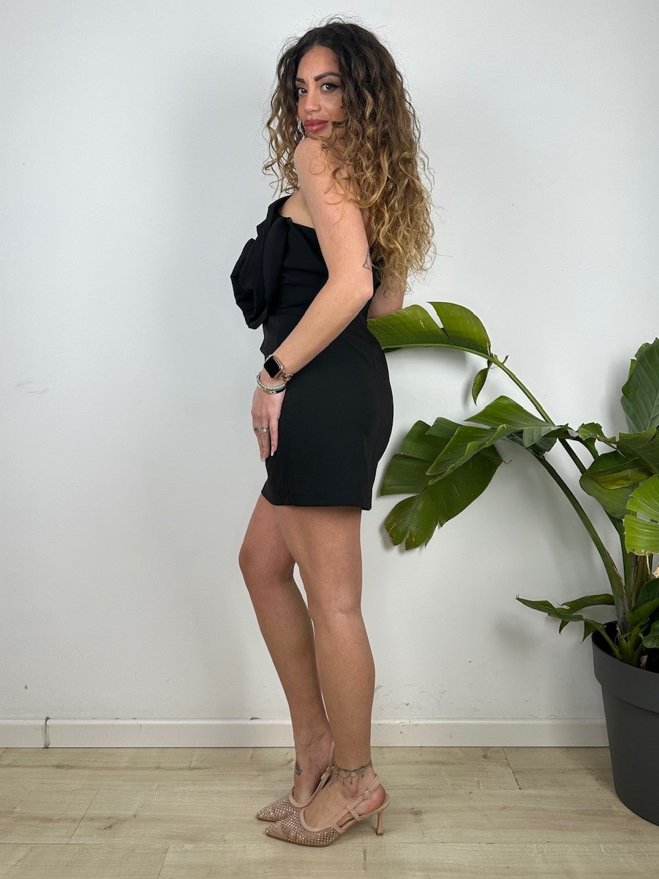 DRESS ROSLE LUMINA NERO