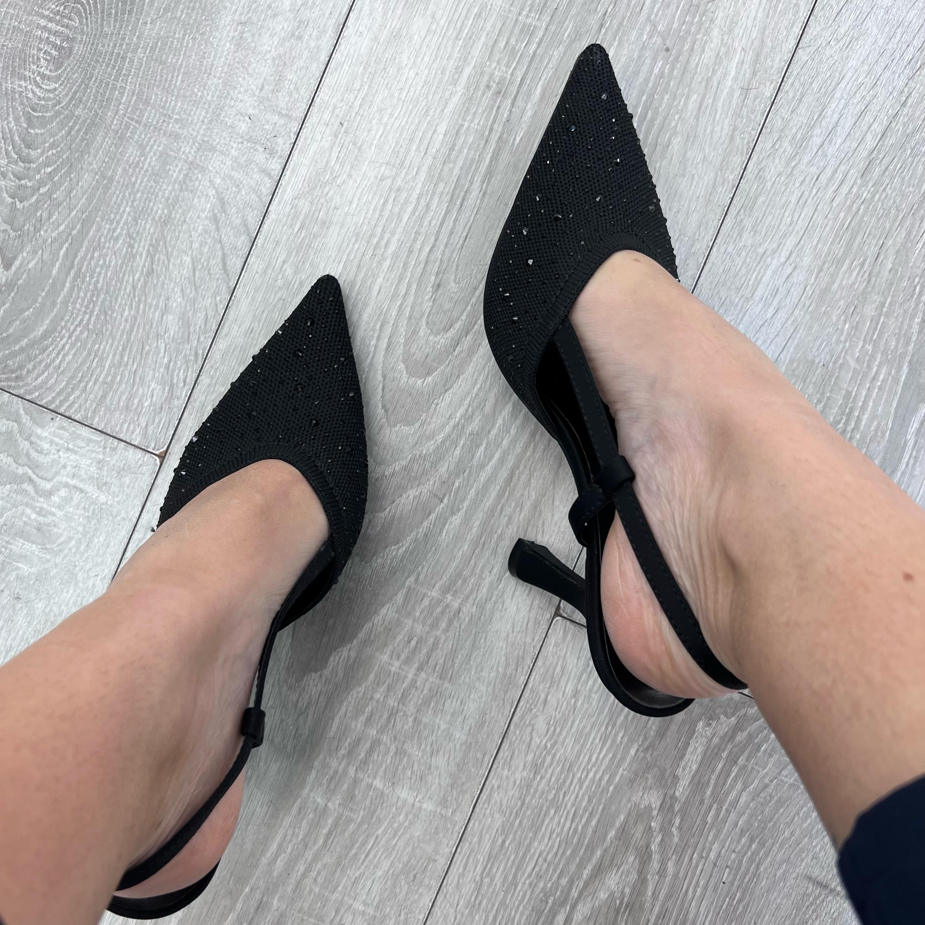 SLINGBACK CON STRASS