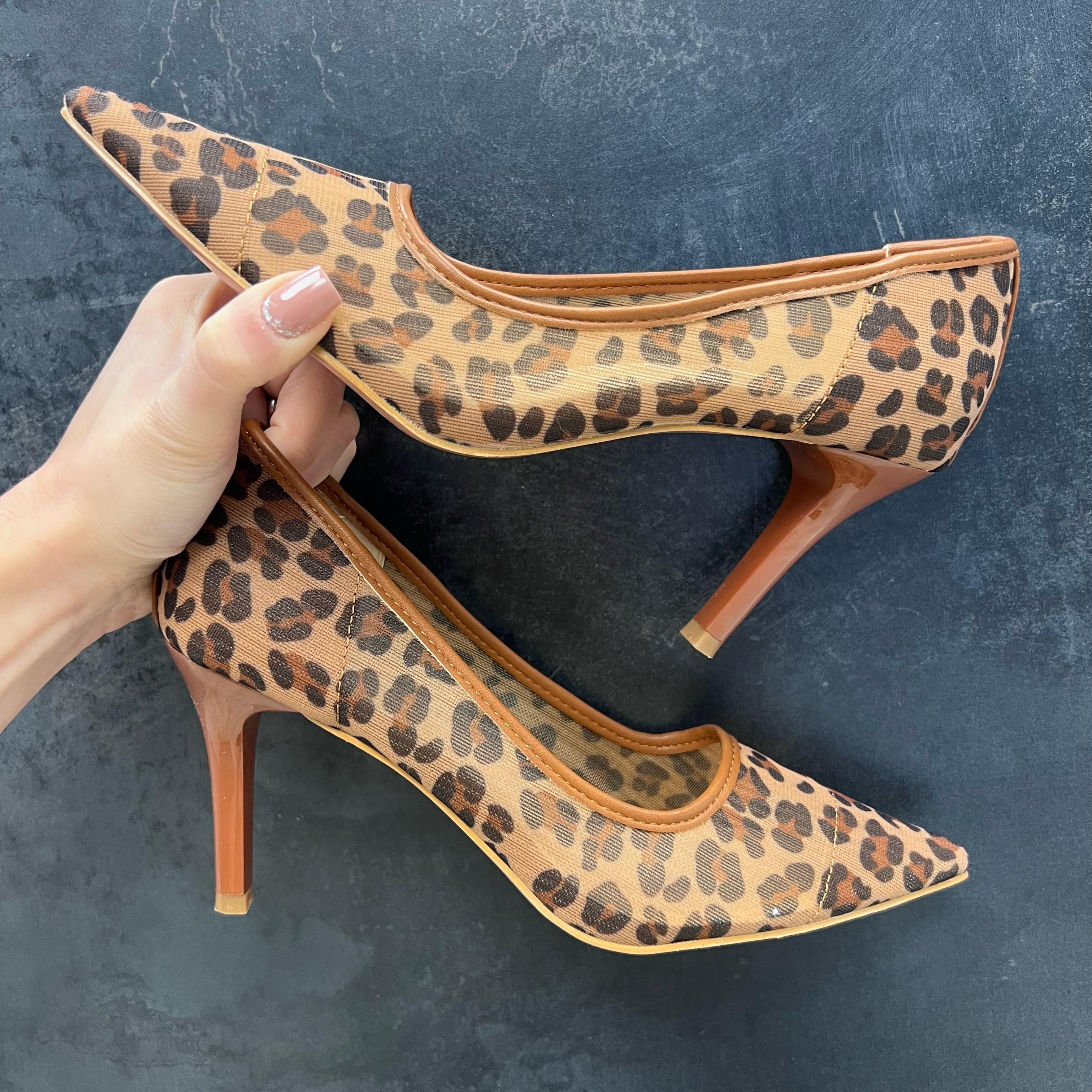 DECOLLETE LEOPARD