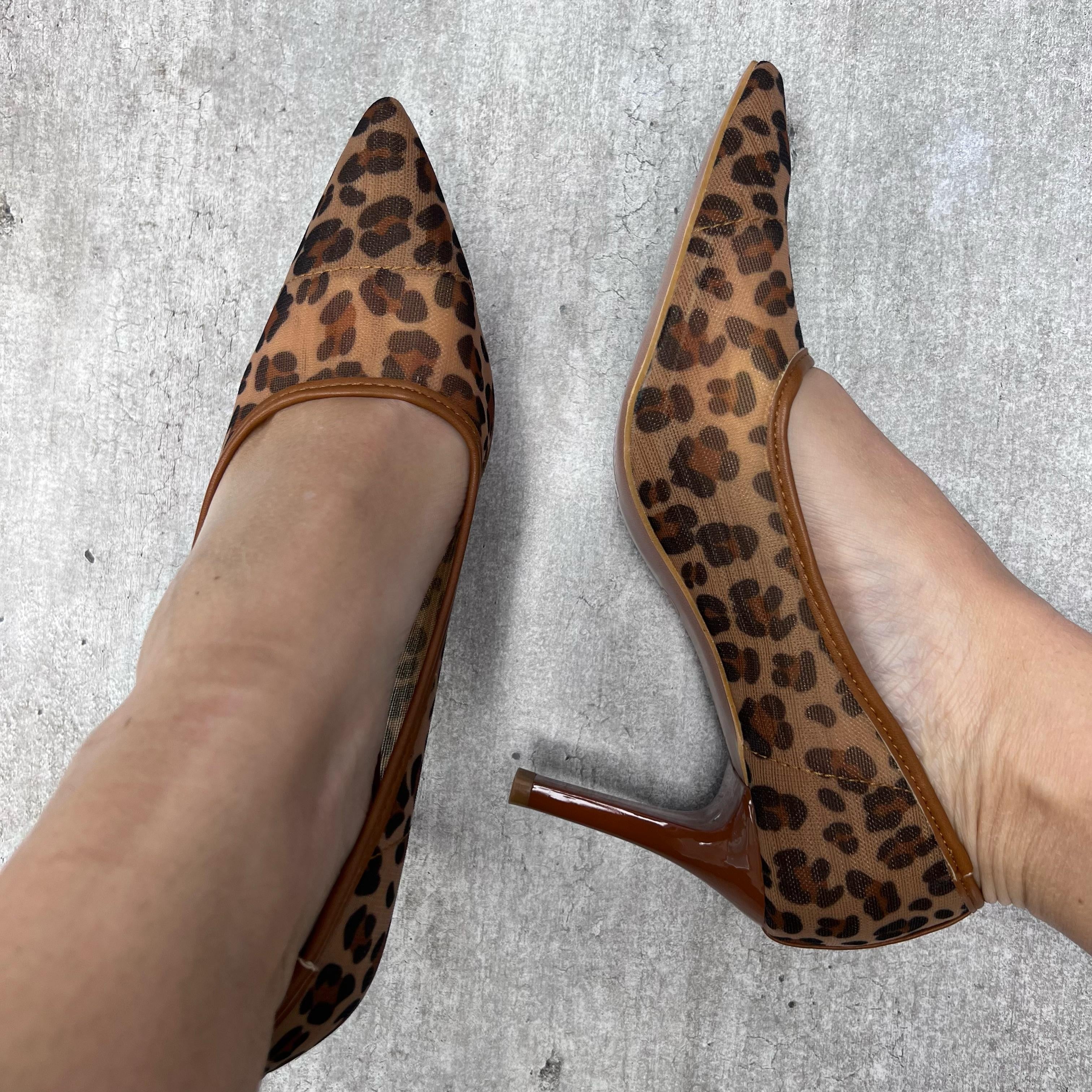 DECOLLETE LEOPARD