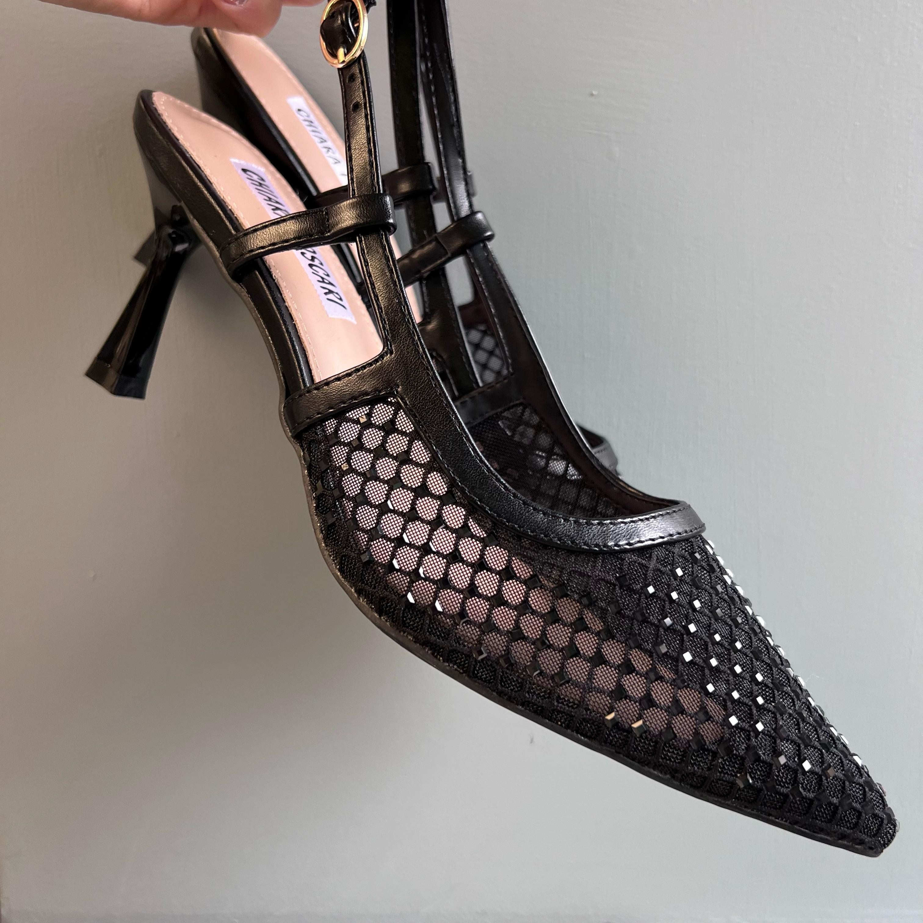 SLINGBACK ARMONIA NERO