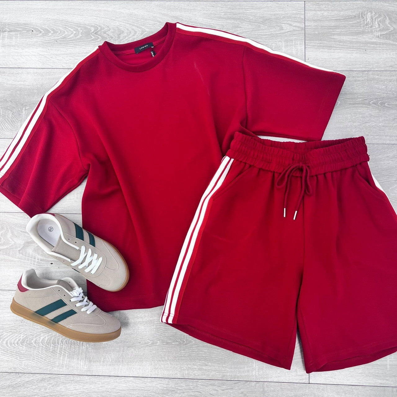 MAXI T-SHIRT ADY LUMINA ROSSA