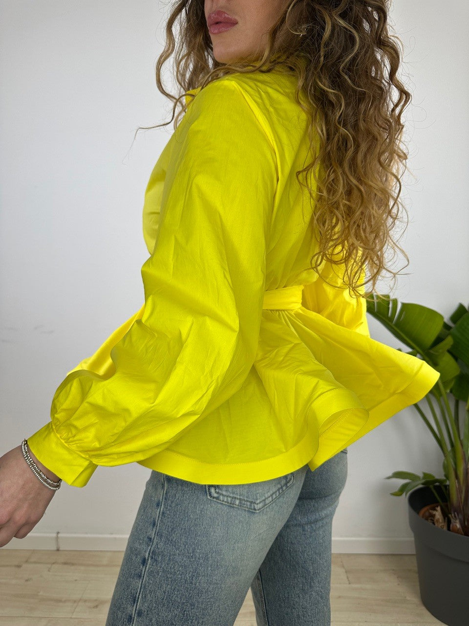 CAMICIA MONICA GIALLA