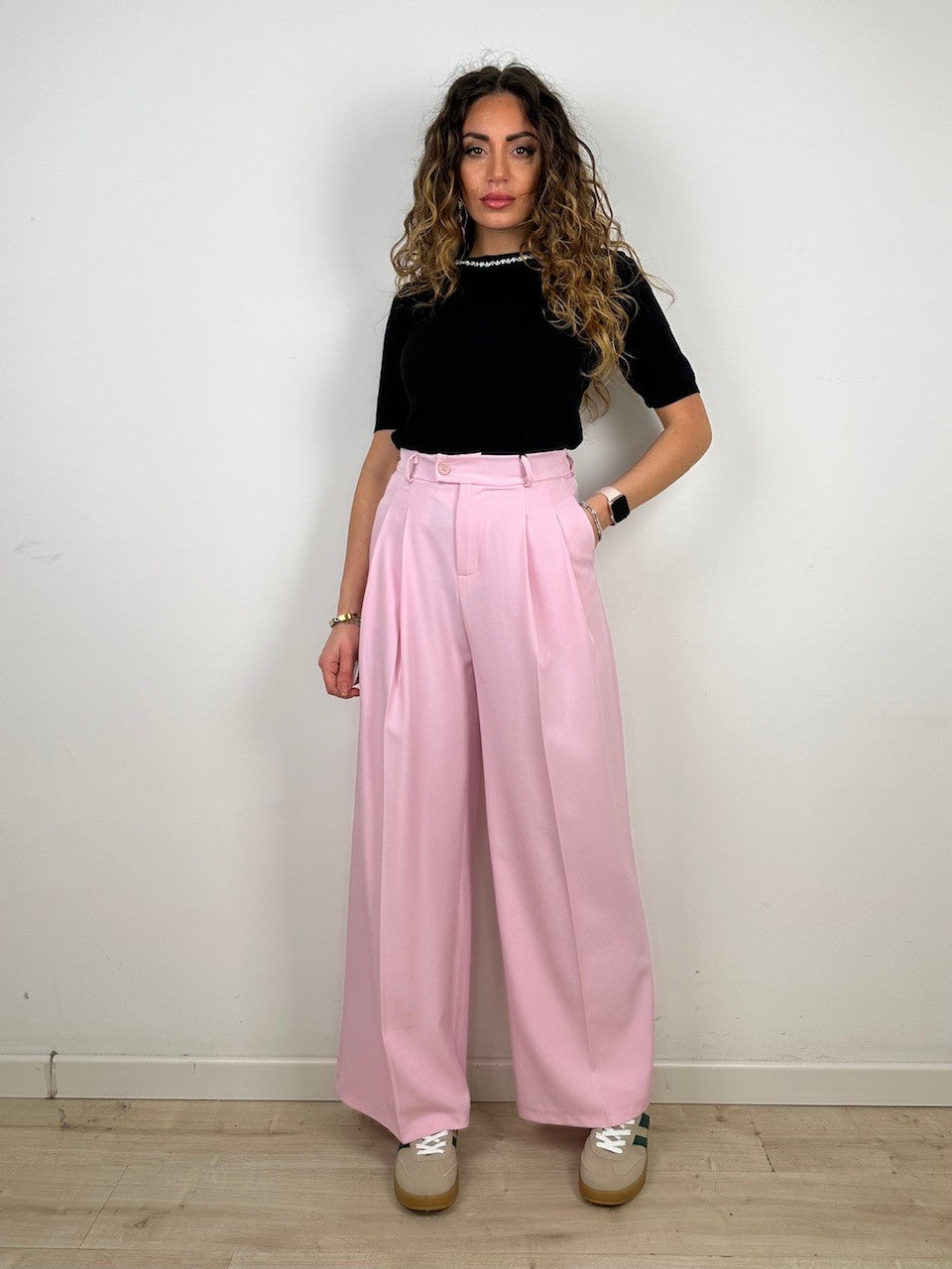 PANTALONI MARLEN ROSA