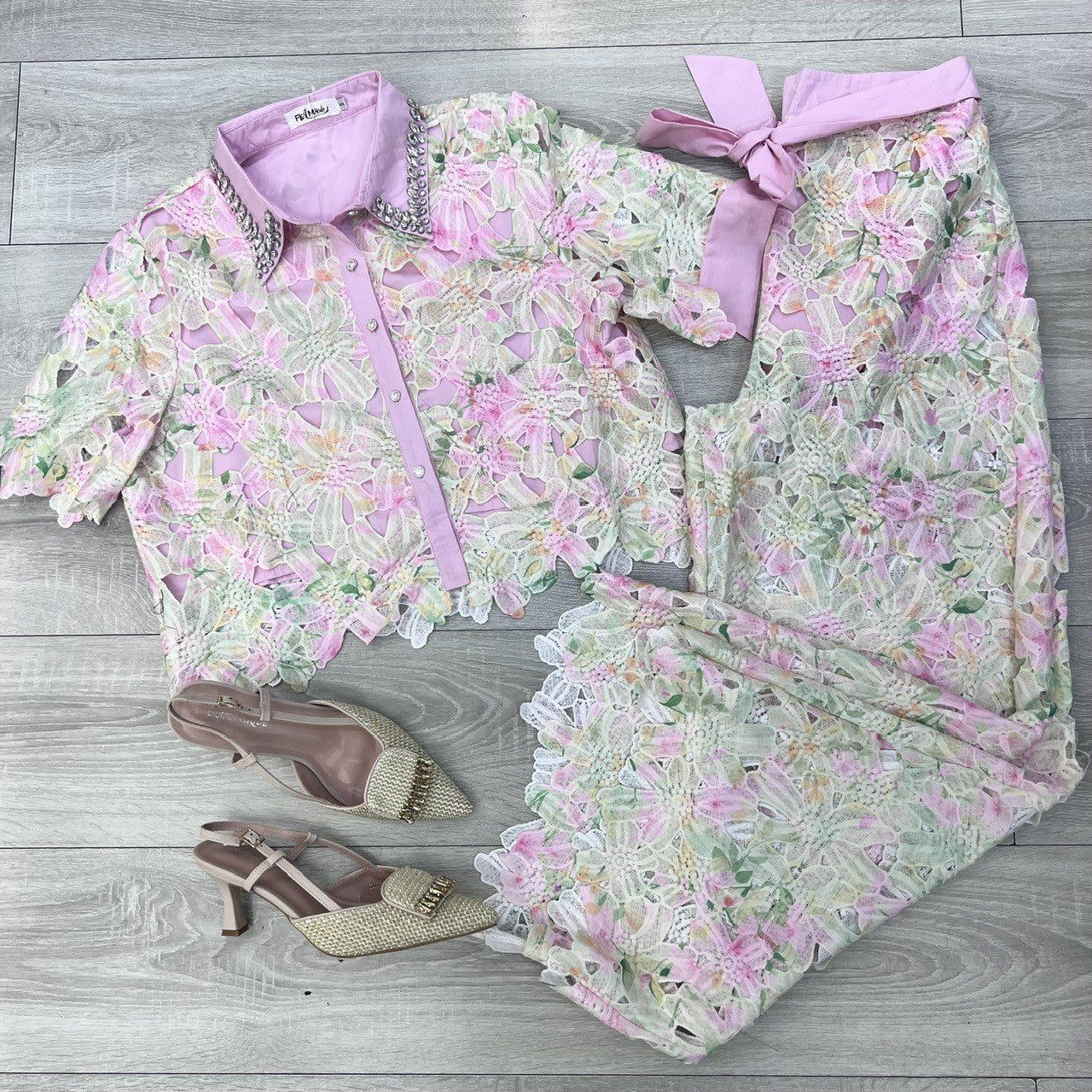 CO ORD SET PRIMAVERA ROSA
