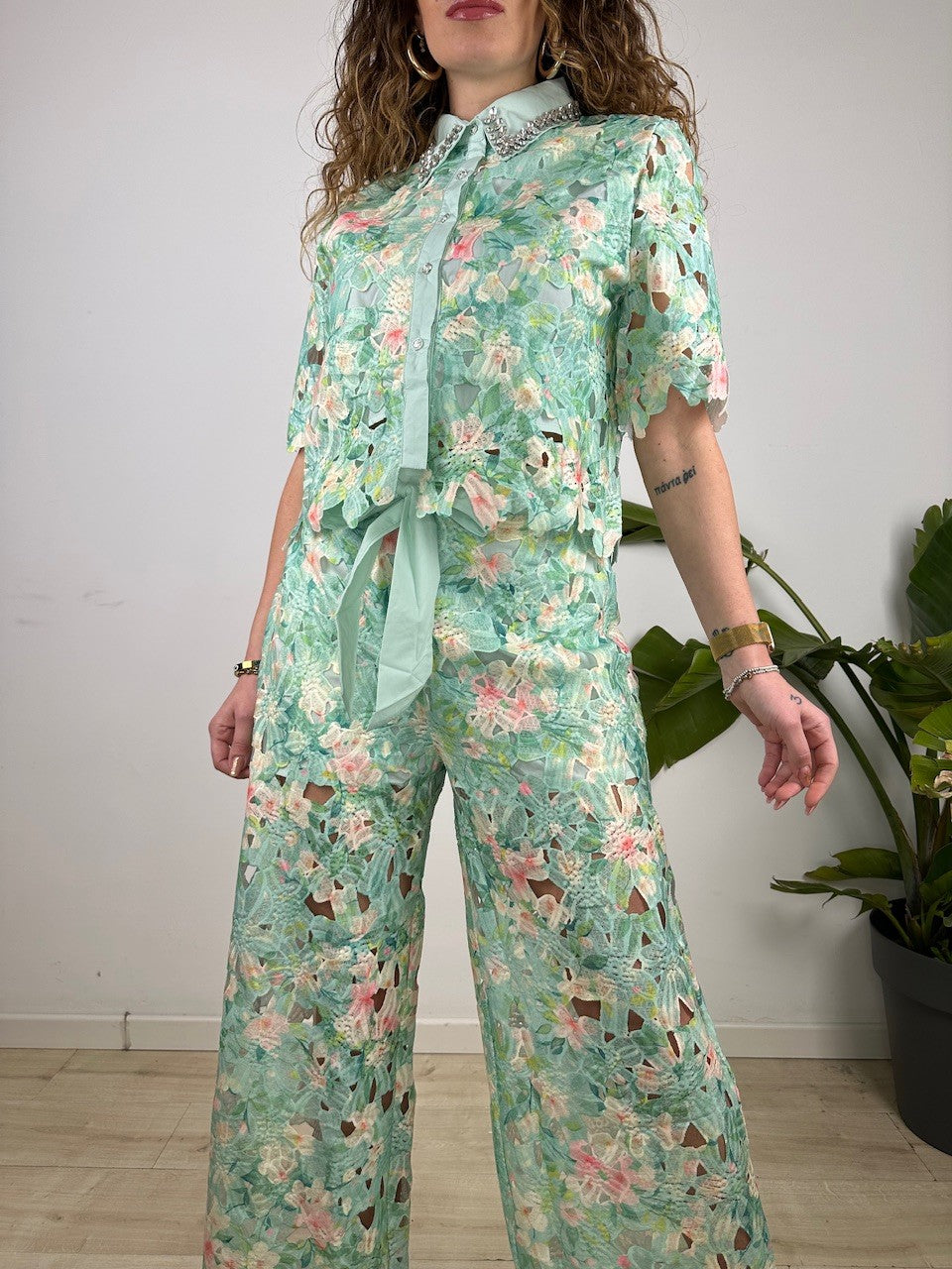 CO ORD SET PRIMAVERA VERDE